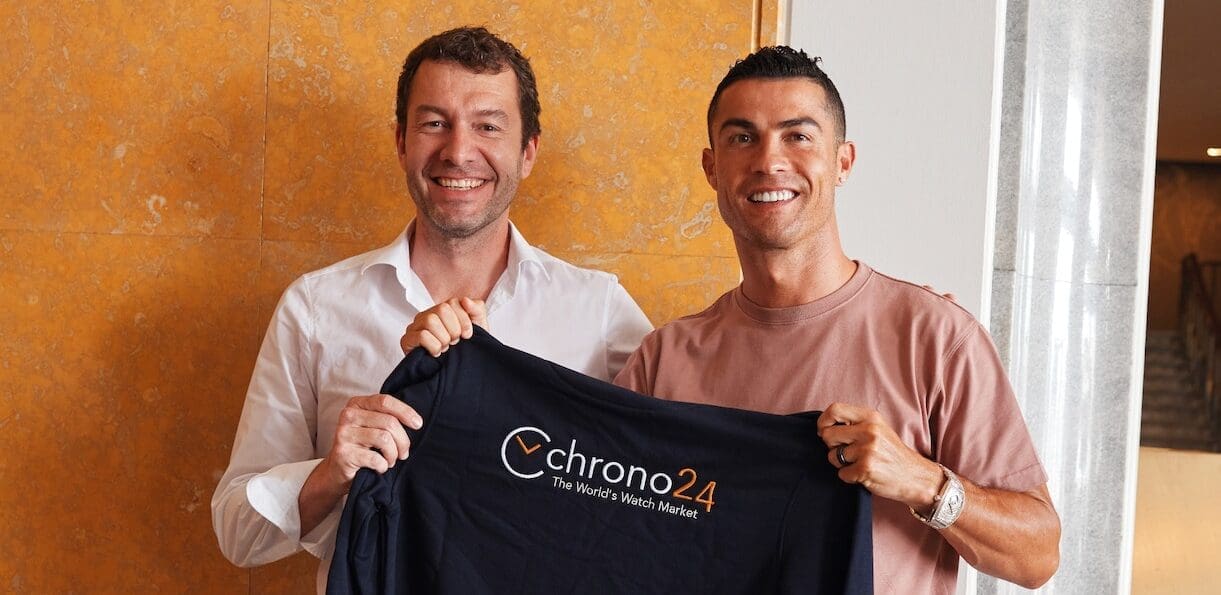 From CR7 to C24: Cristiano Ronaldo invests in Chrono24 watch marketplace platform