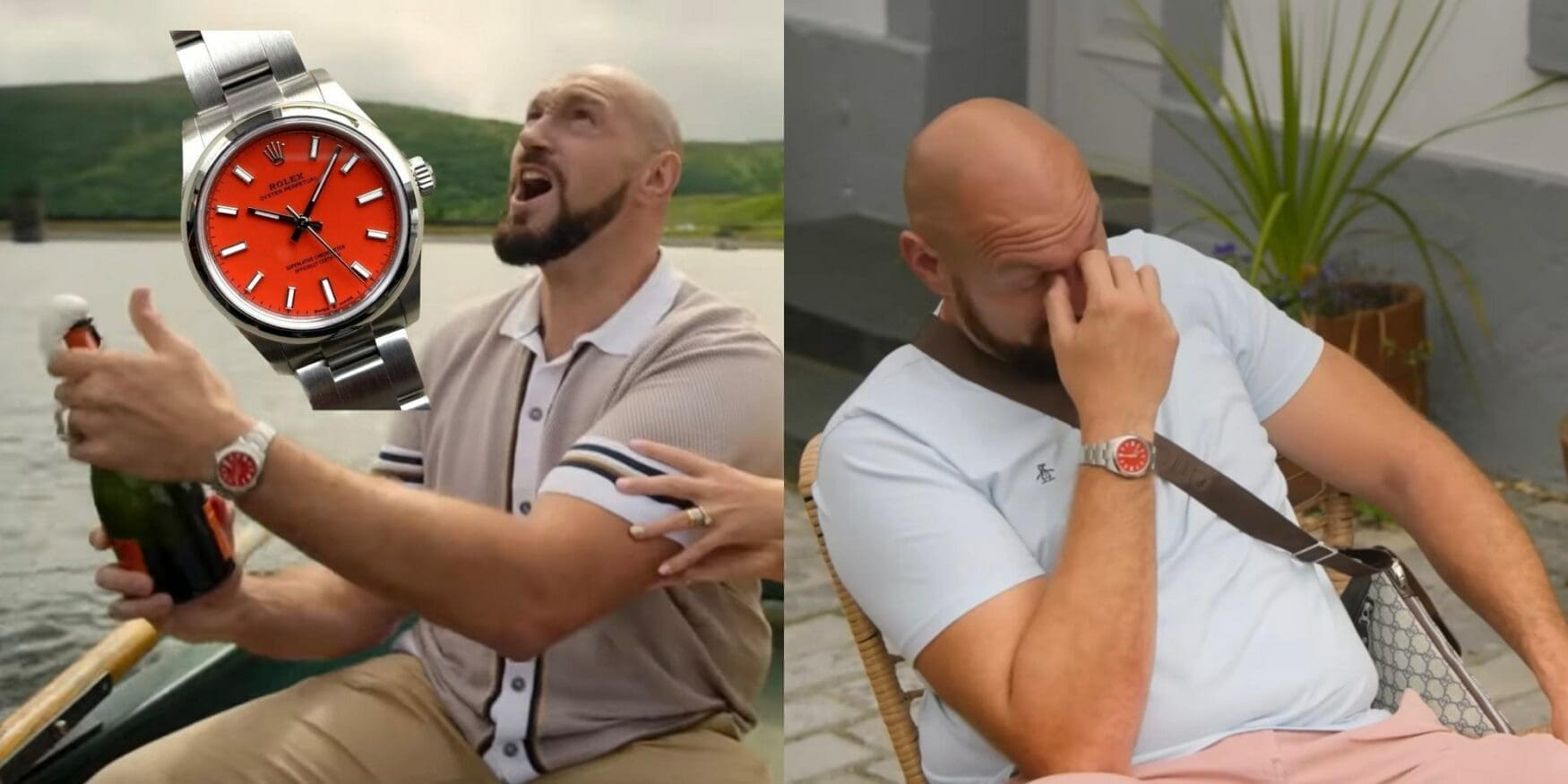 Tyson Fury’s new reality TV series looks set to be a watchspotter’s delight