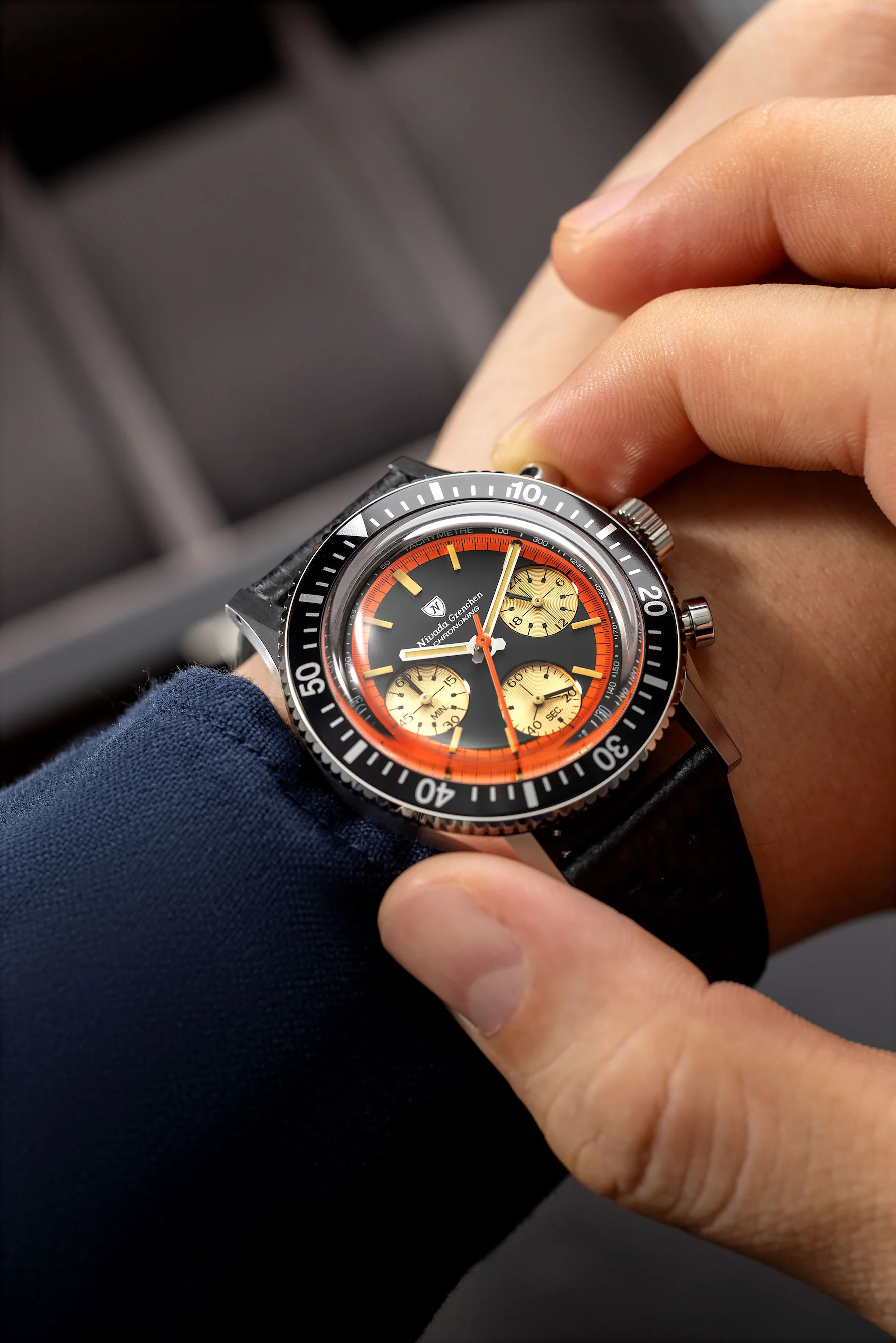 The Nivada Grenchen Chronoking 