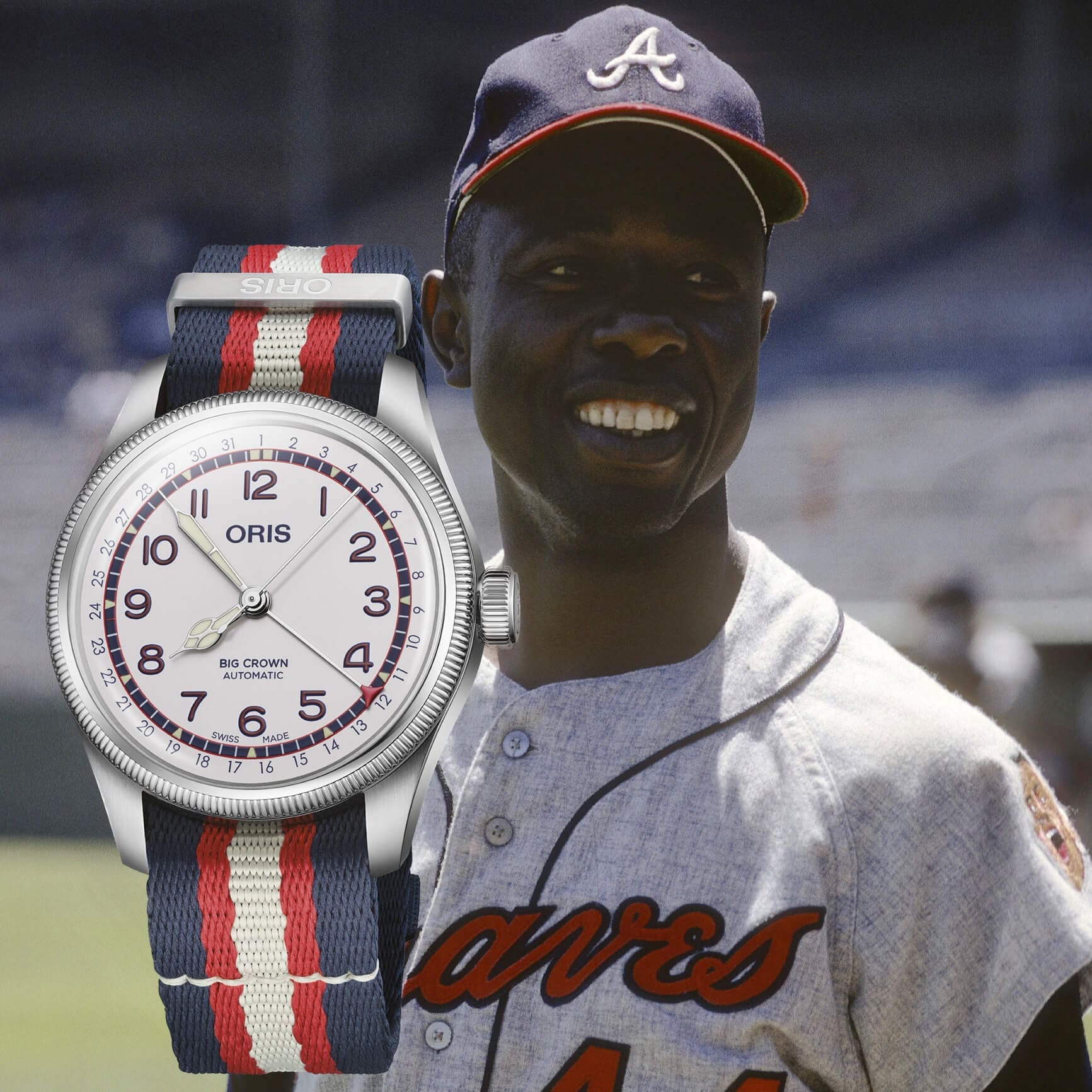 The new Oris Hank Aaron Limited Edition is a charitable home run