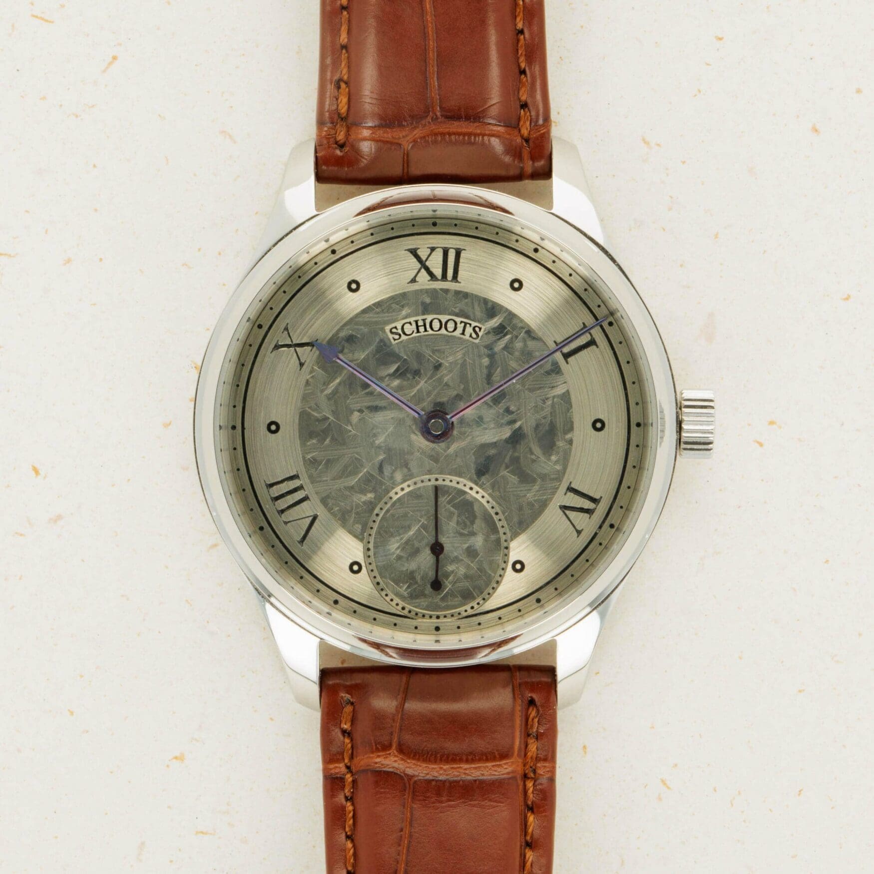 Australian independent watchmaker Reuben Schoots’ watch is on Loupe This – but I am the highest bidder so BACK OFF!