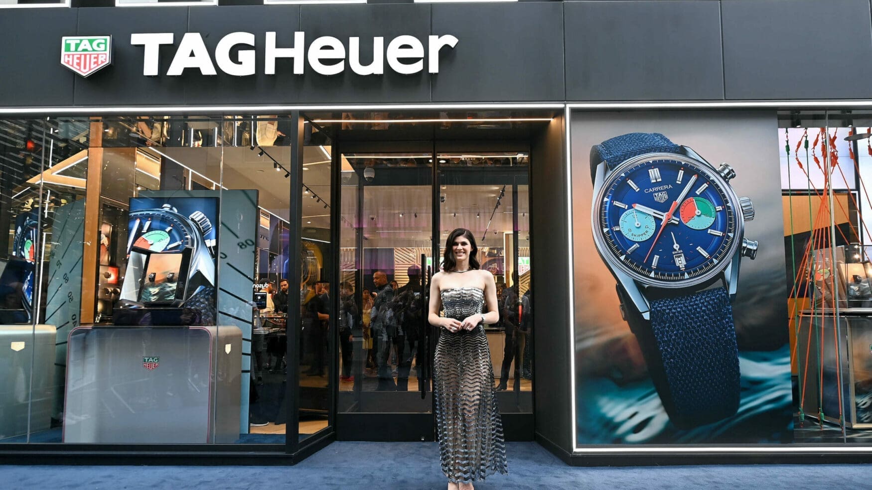 FRIDAY WIND DOWN: Skippers and stars celebrate opening of new TAG Heuer 5th Ave Boutique