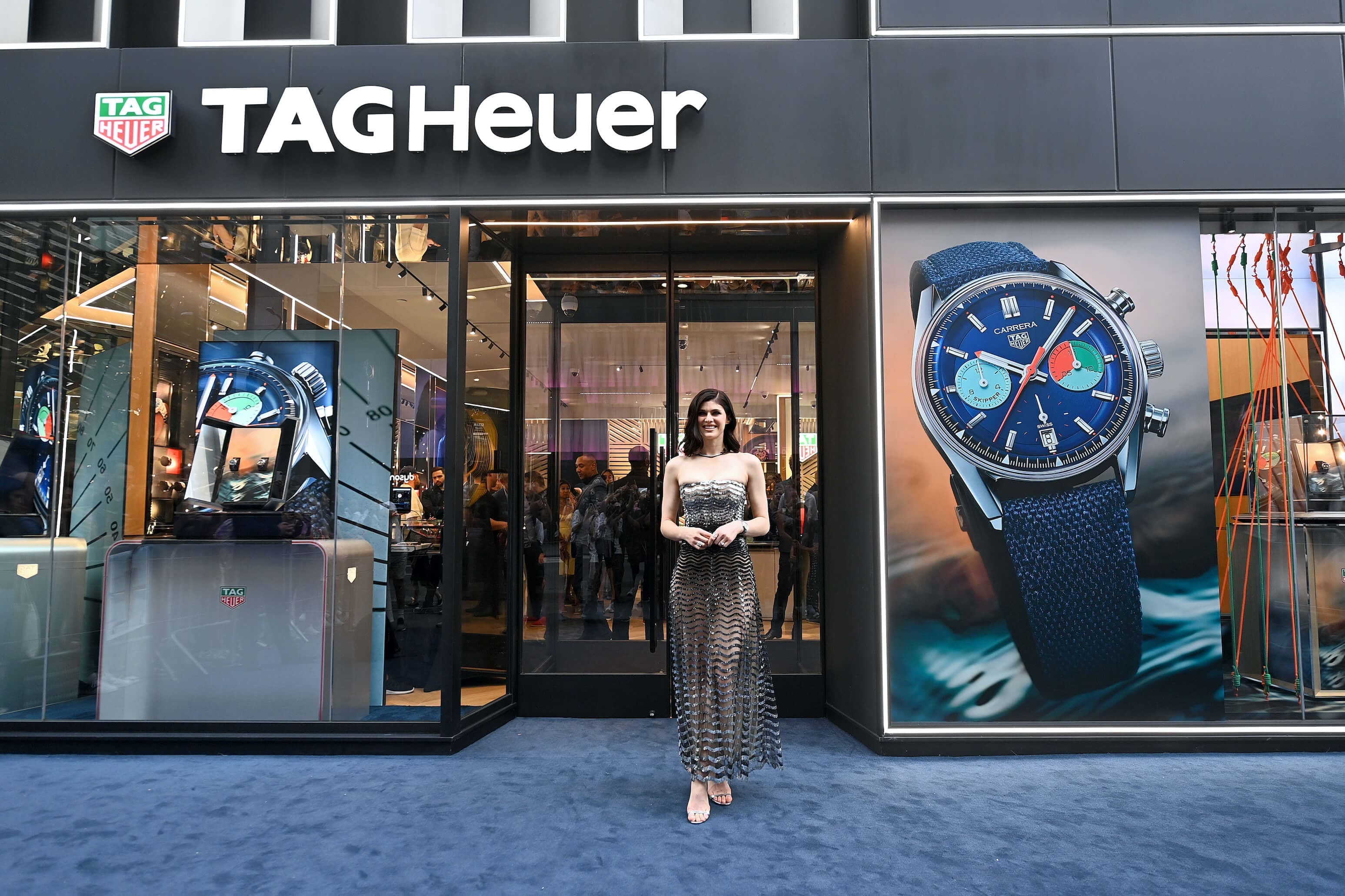 FRIDAY WIND DOWN: Skippers and stars celebrate opening of new TAG Heuer 5th Ave Boutique