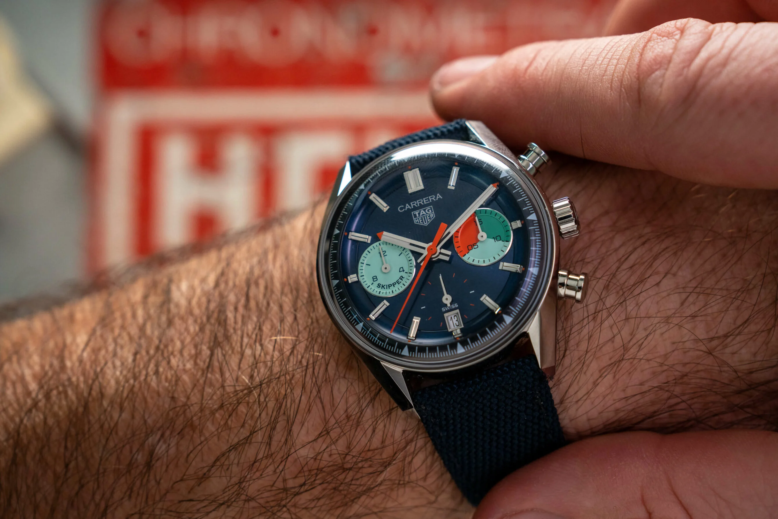 Hands-On Debut: TAG Heuer Carrera Skipper Watch