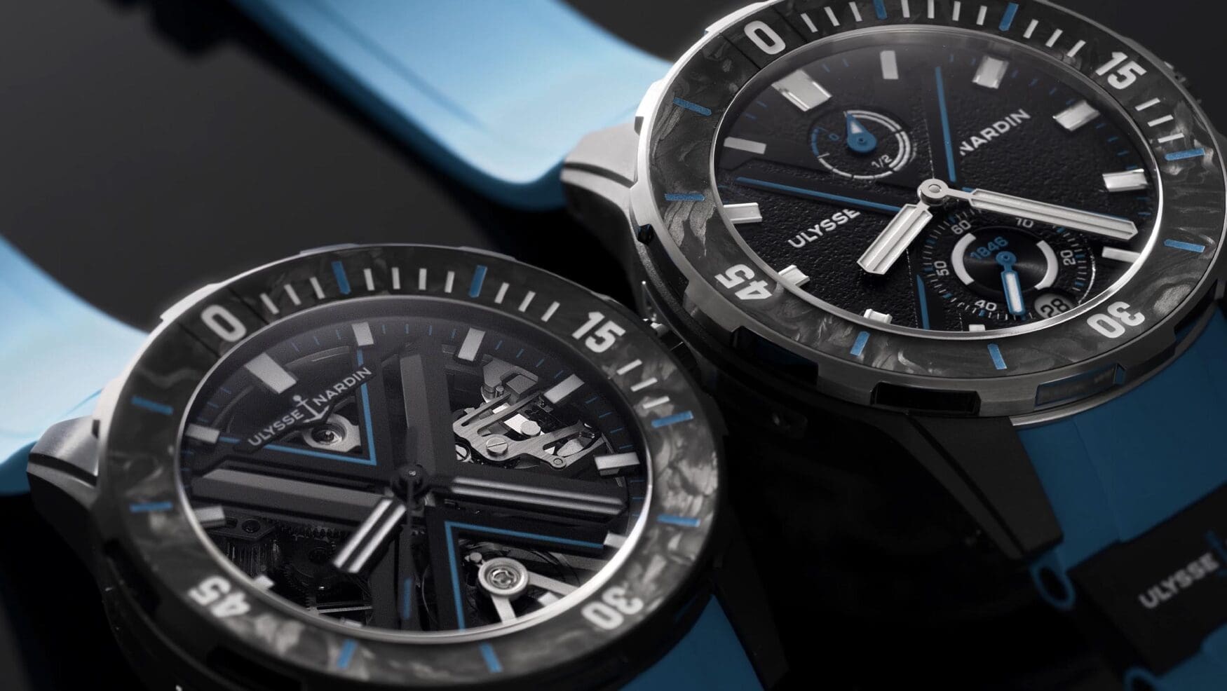 Ulysse Nardin are helping save the oceans with the Diver Net Azure and Diver X Skeleton Azure