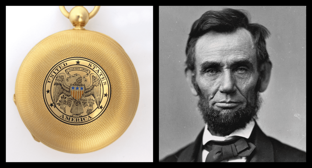 A rare pocket watch gifted by Abraham Lincoln after a shipwreck rescue is up for auction