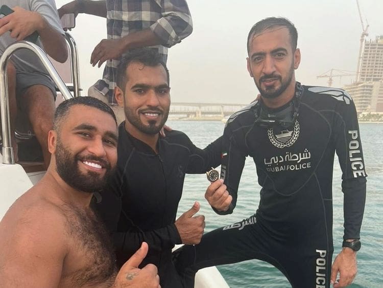 Dubai police turn Rolex rescuers to salvage Yacht-Master from ocean floor