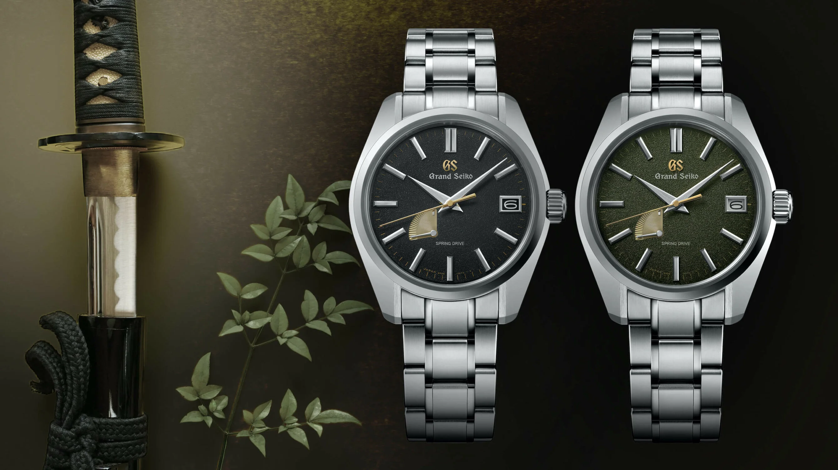 The new Grand Seiko Katana Collection debuts new dial textures