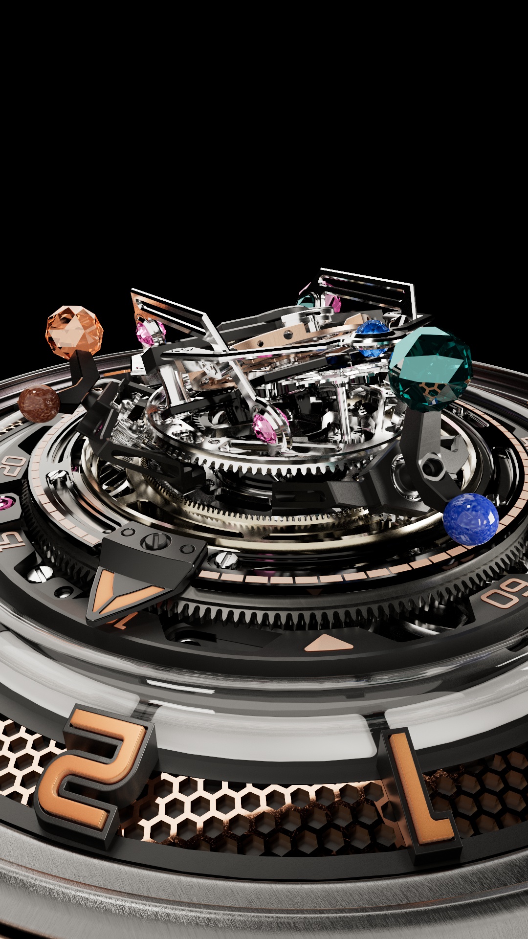 HYT Conical Tourbillon Infinity Sapphires