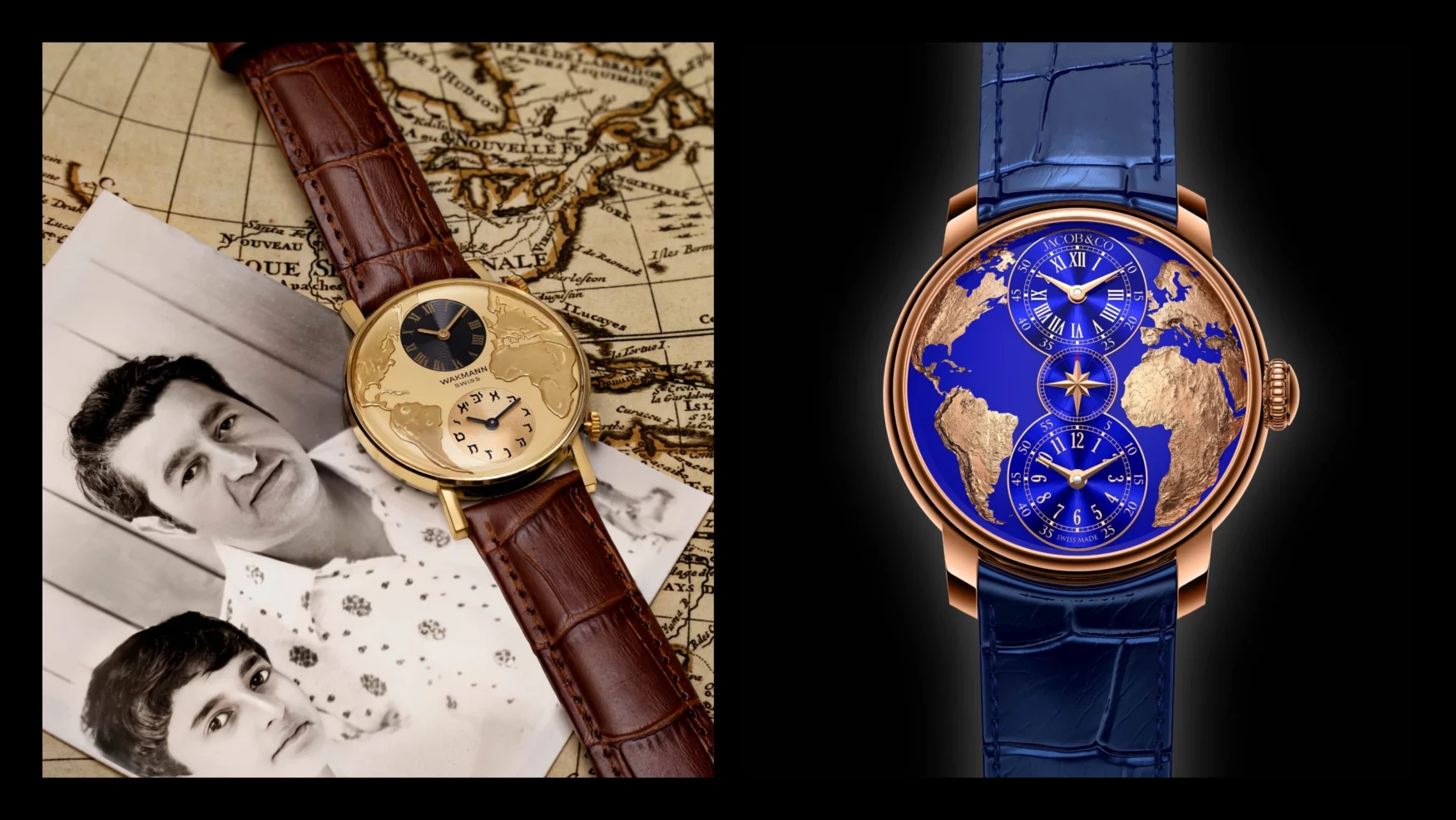 The new Jacob & Co. The World Is Yours Dual Time Zone is a tribute to the watch that started it all