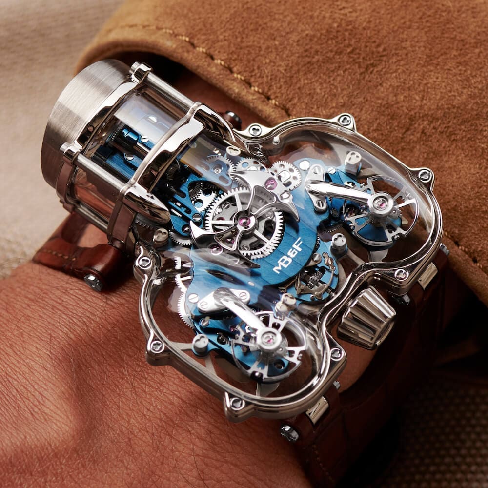 The new MB&F HM9 Sapphire Vision bare all with full transparency and new colours