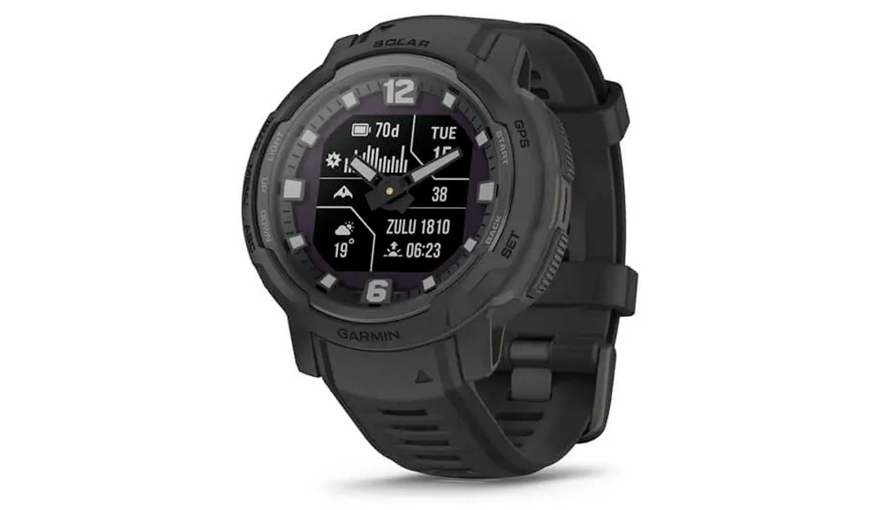 Garmin's latest Instinct Crossover has a whopping 70-day battery life