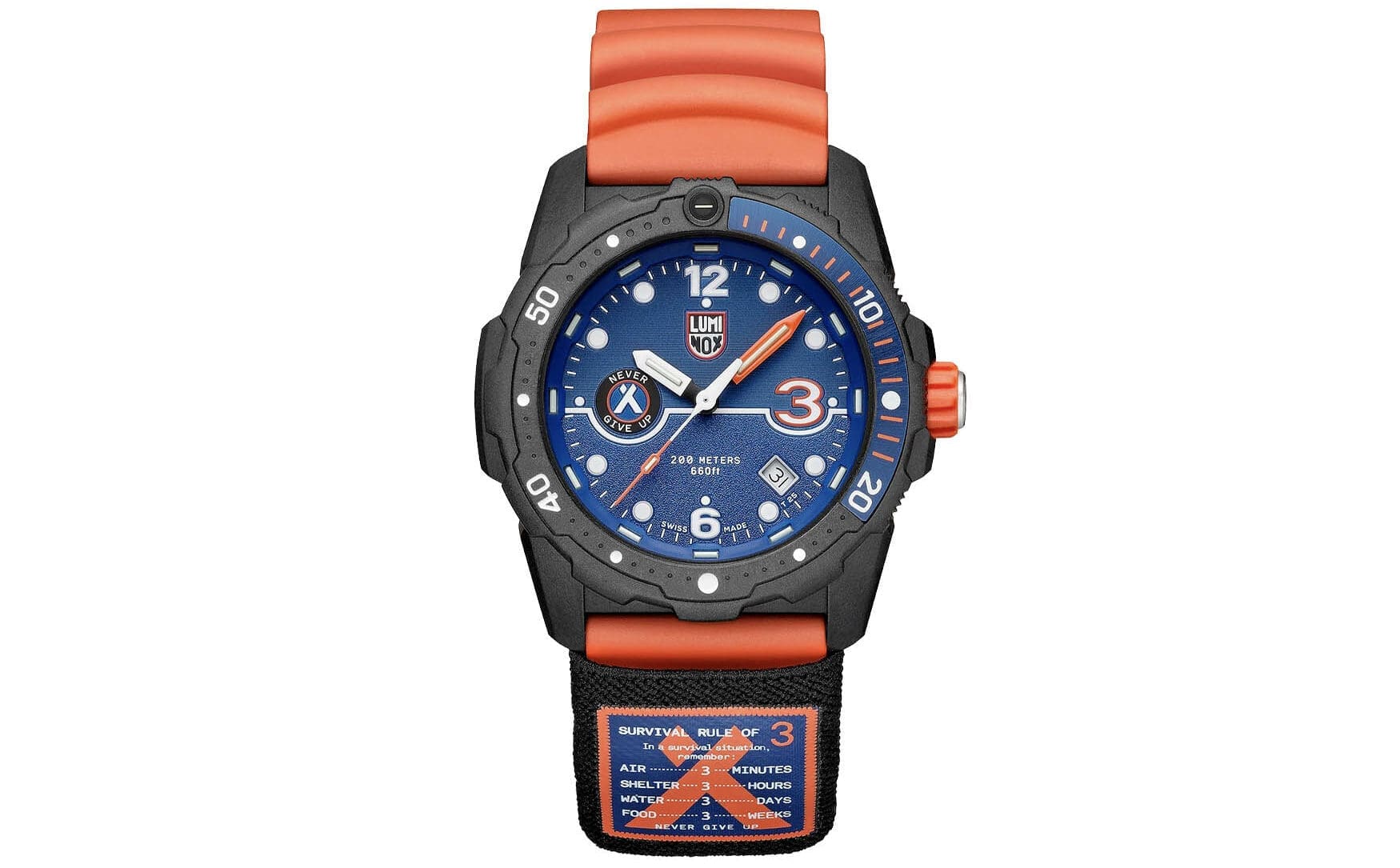 best survival watches Luminox Bear Grylls Survival Rule of 3