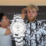 Jake Paul tips his barber with a US$11K Rolex Oyster Perpetual watch