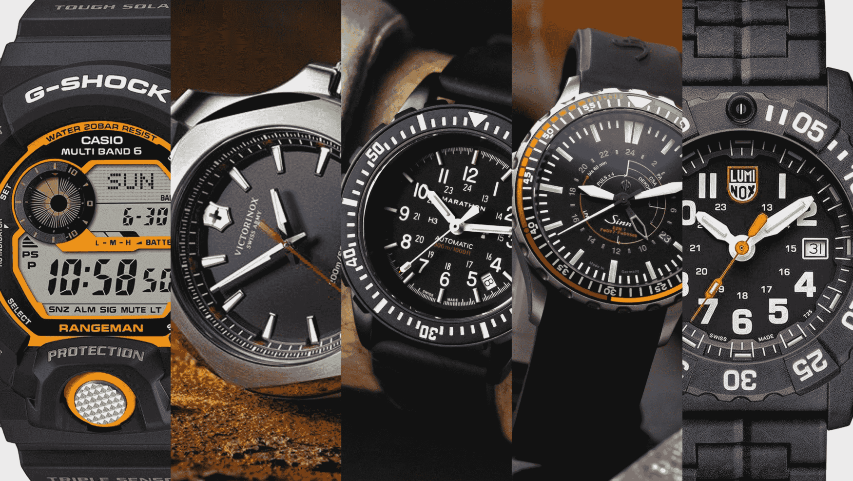 5 of the best tough watches