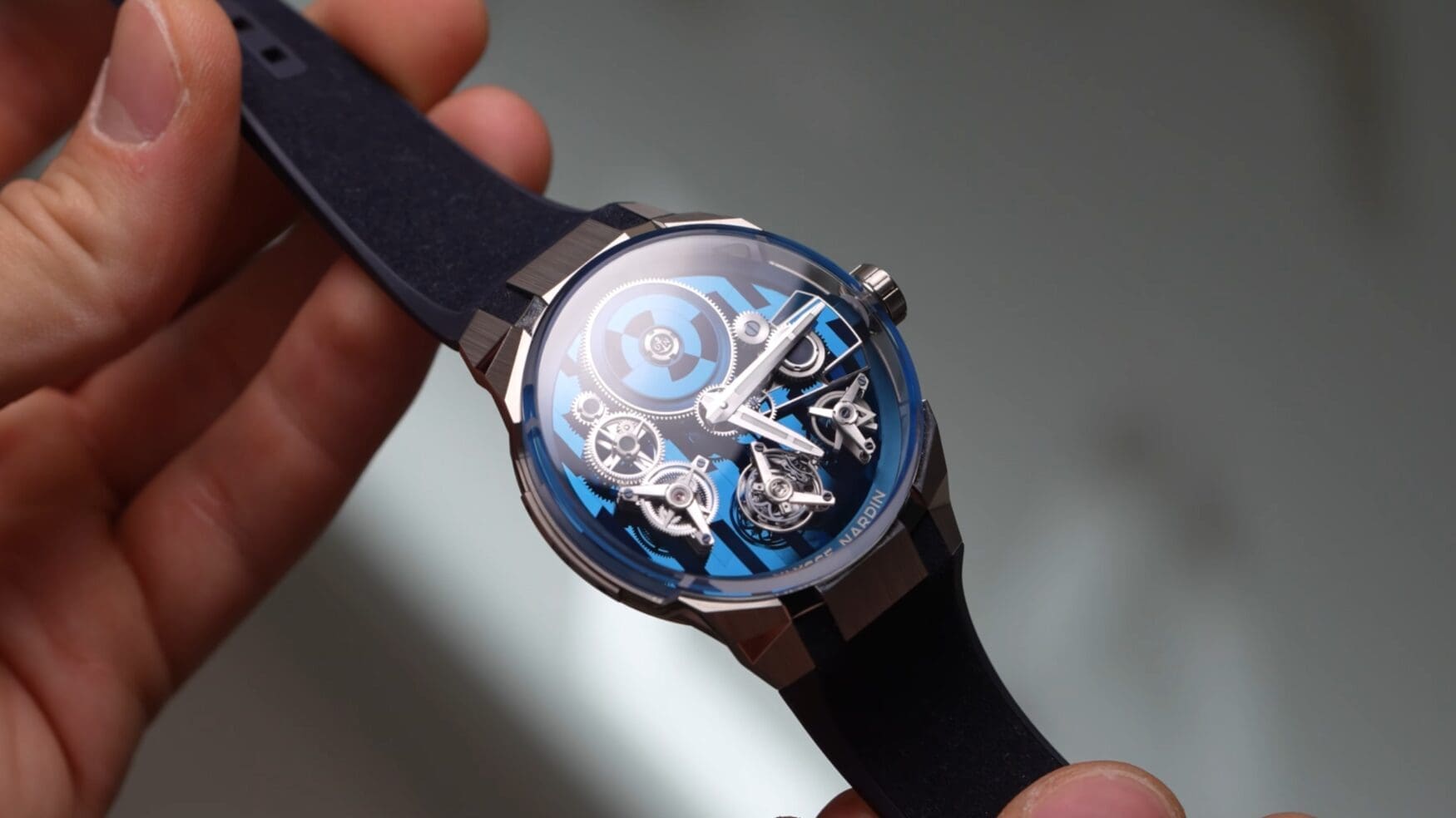 HANDS-ON: The Ulysse Nardin Blast Free Wheel Marquetry is the ultimate tribute to silicon