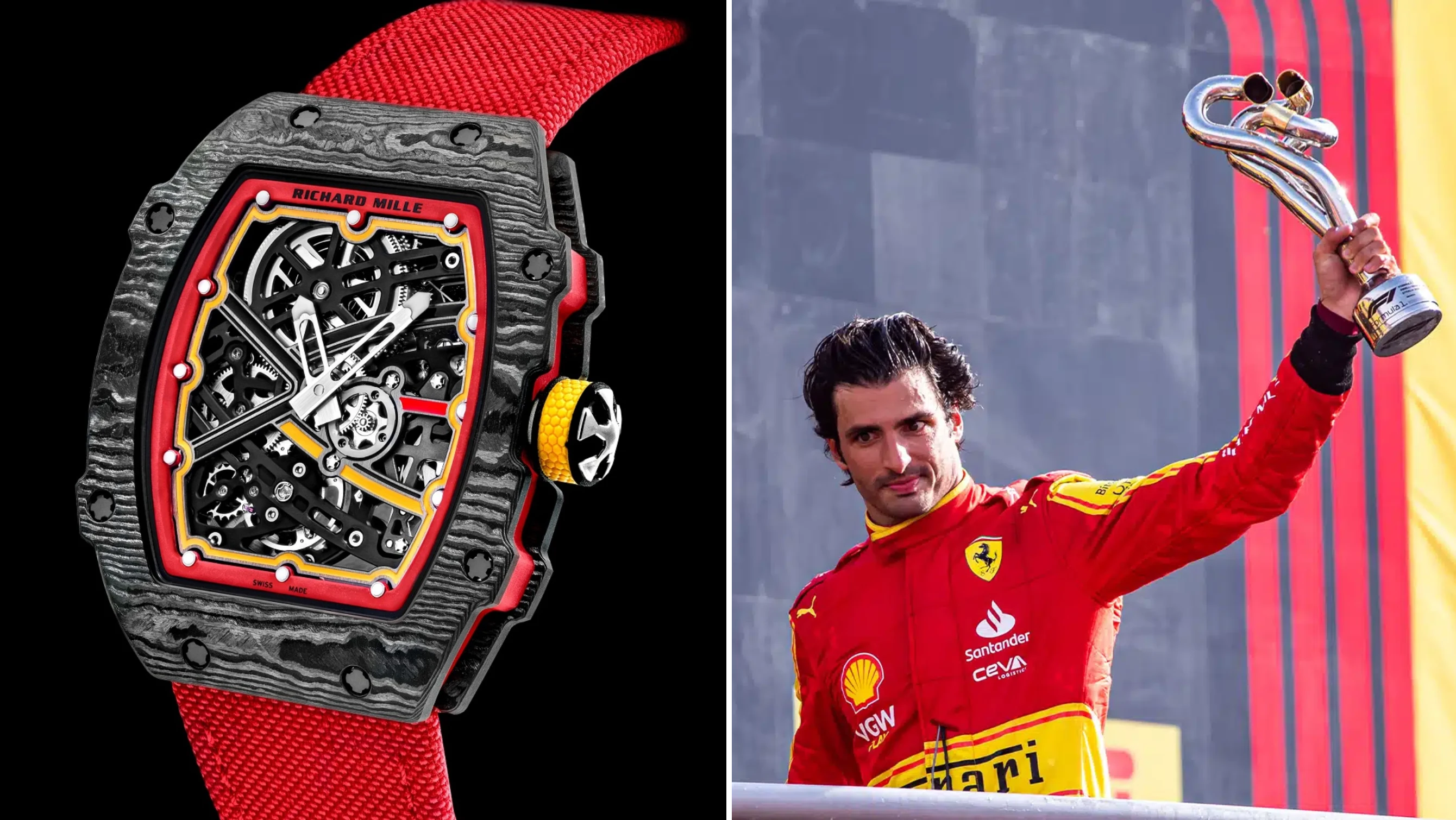 From podium to pandemonium – Carlos Sainz chases down $500,000 Richard Mille thief