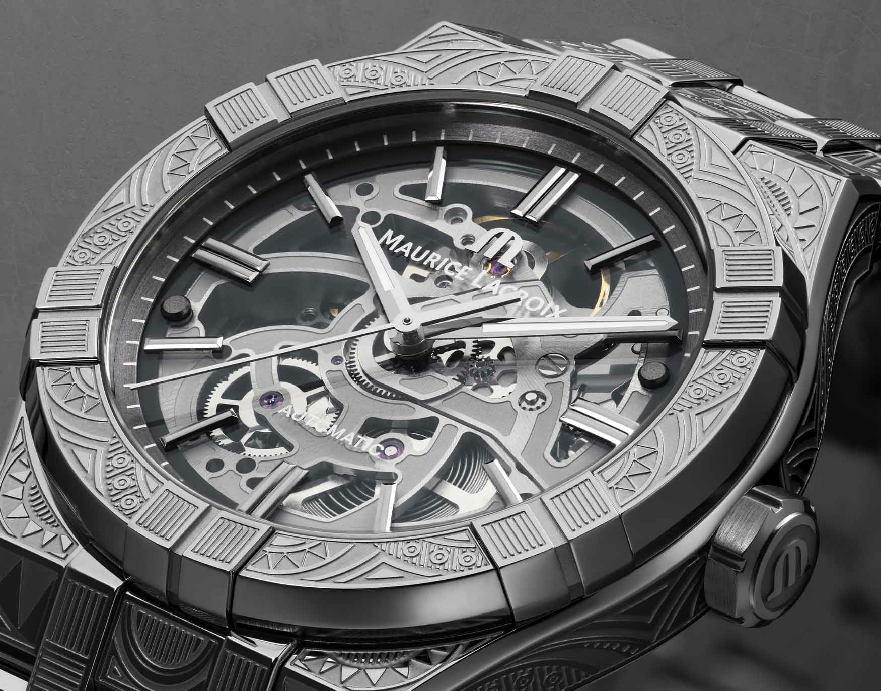 Maurice Lacroix Aikon Skeleton Urban Tribe