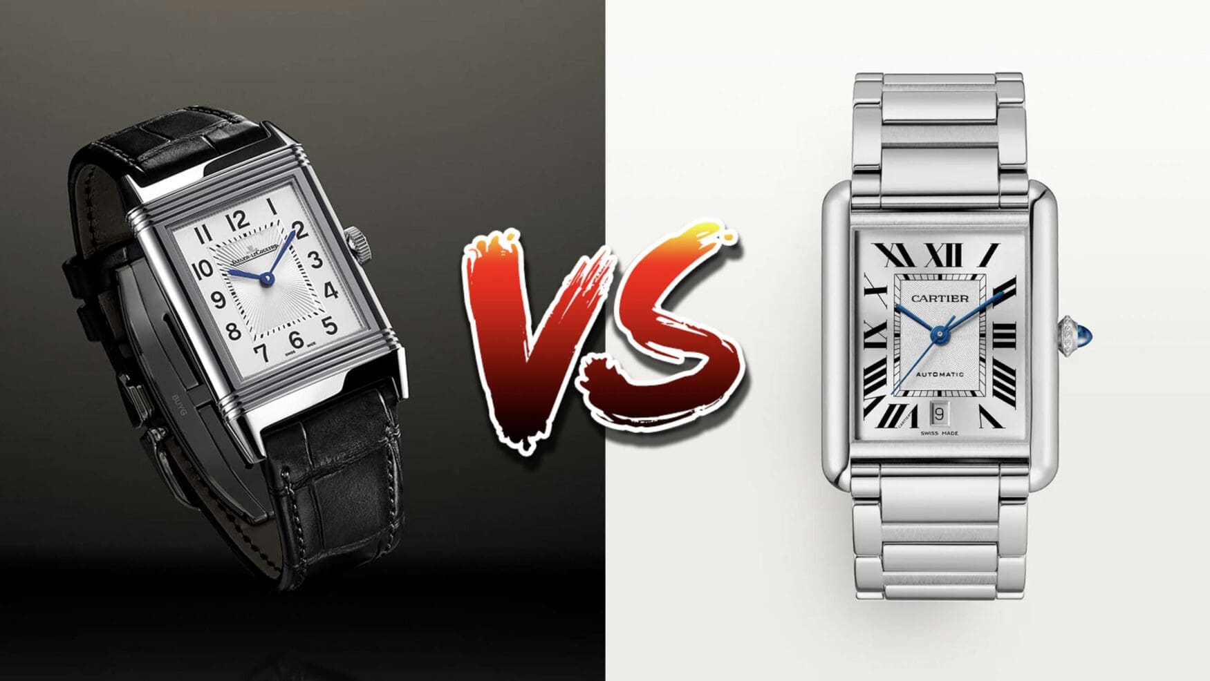 Jaeger-LeCoultre Reverso and Cartier Tank- how do the two icons stack up?
