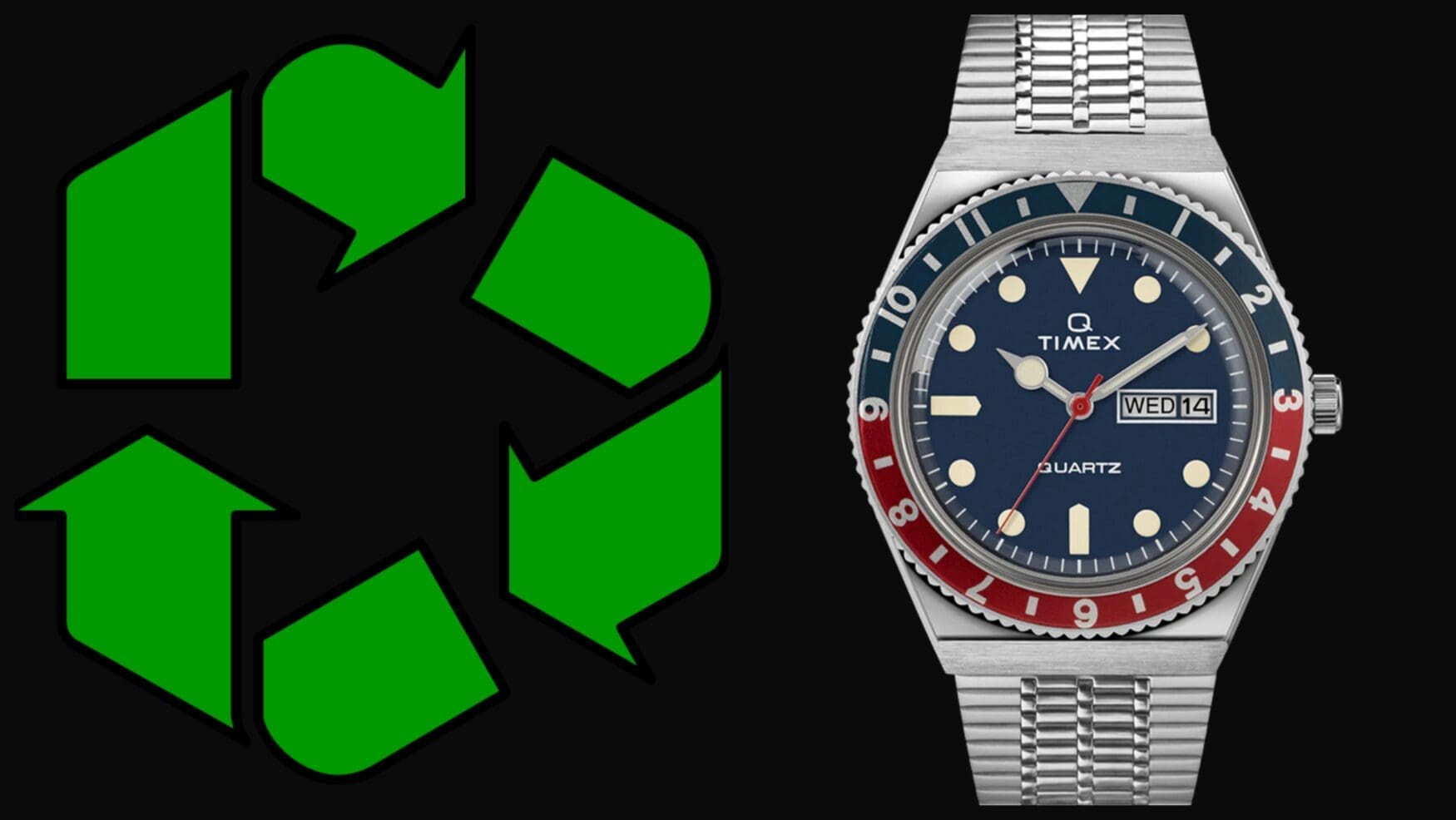 Recycle your broken watch for free, while getting cash off a new Timex