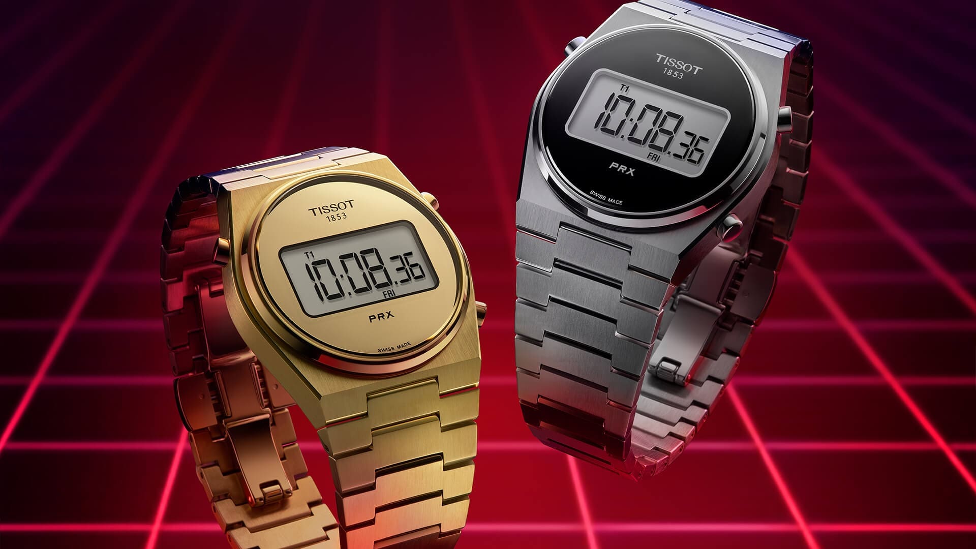 The new Tissot PRX Digital looks back to a watch from 1977