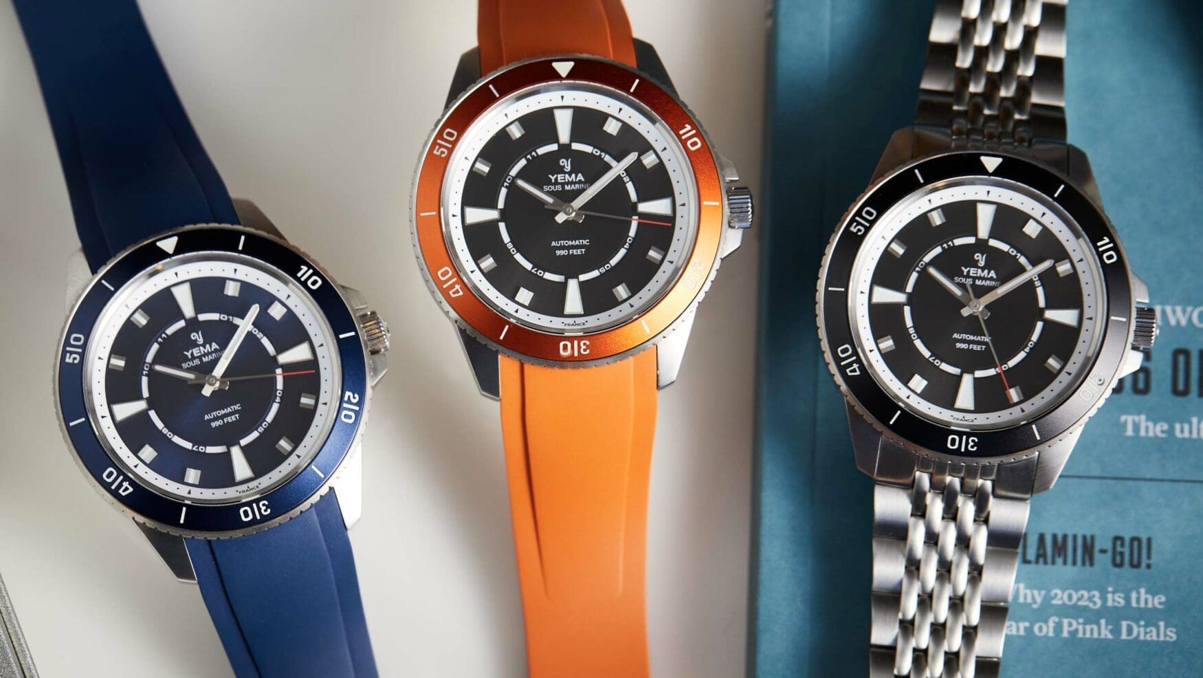 The Yema Sous Marine is a modern dive watch from a mostly retro-inspired brand