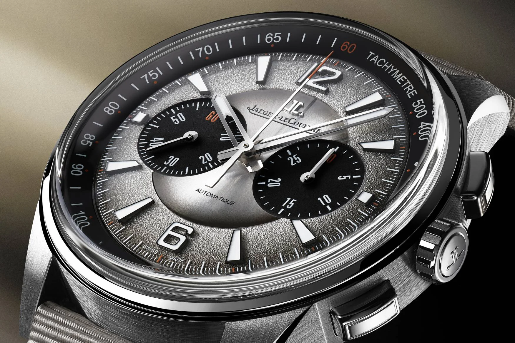 Jaeger LeCoultre gives the Polaris Chronograph a tasteful lick of