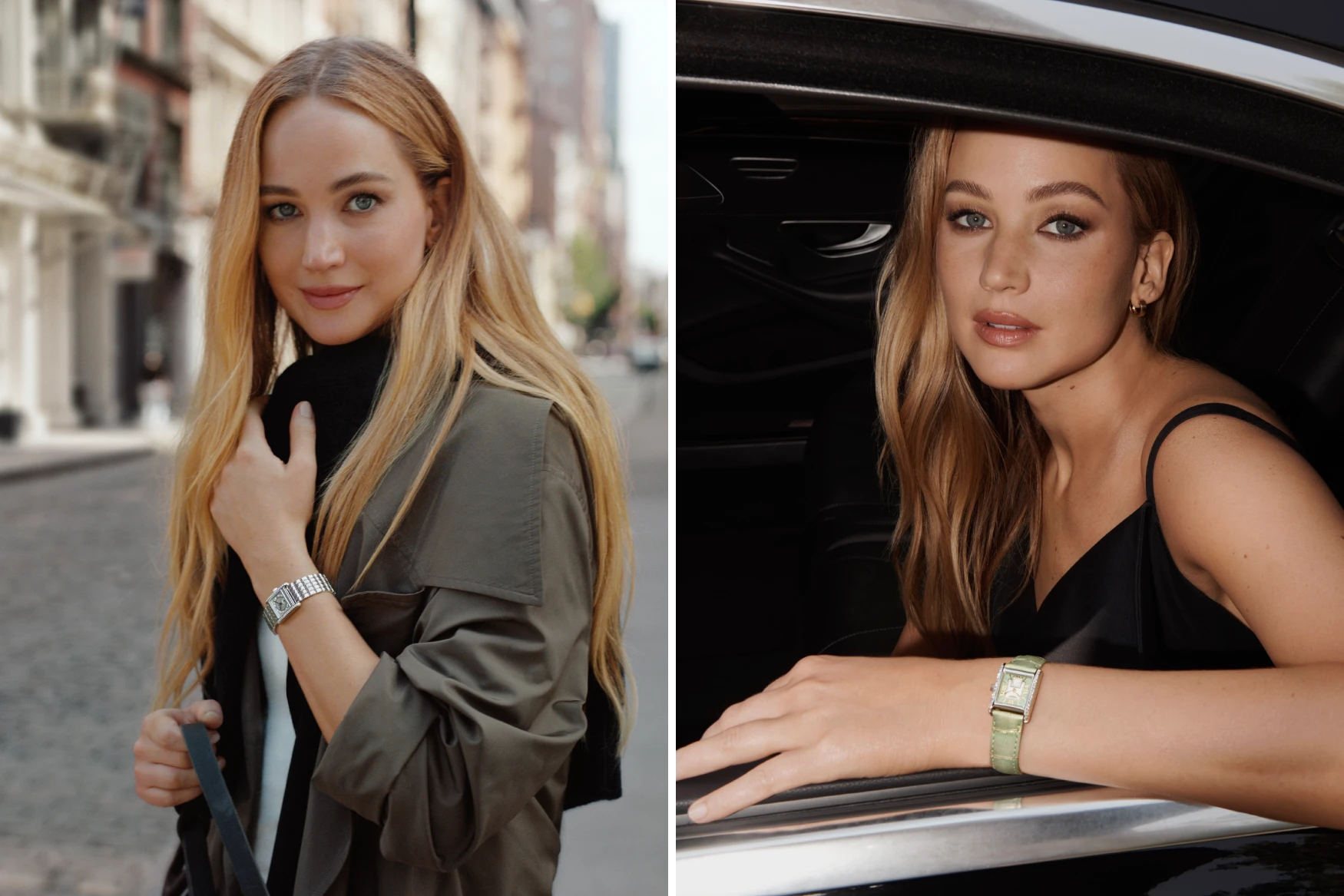 longines mini dolcevita jennifer lawrence wrist