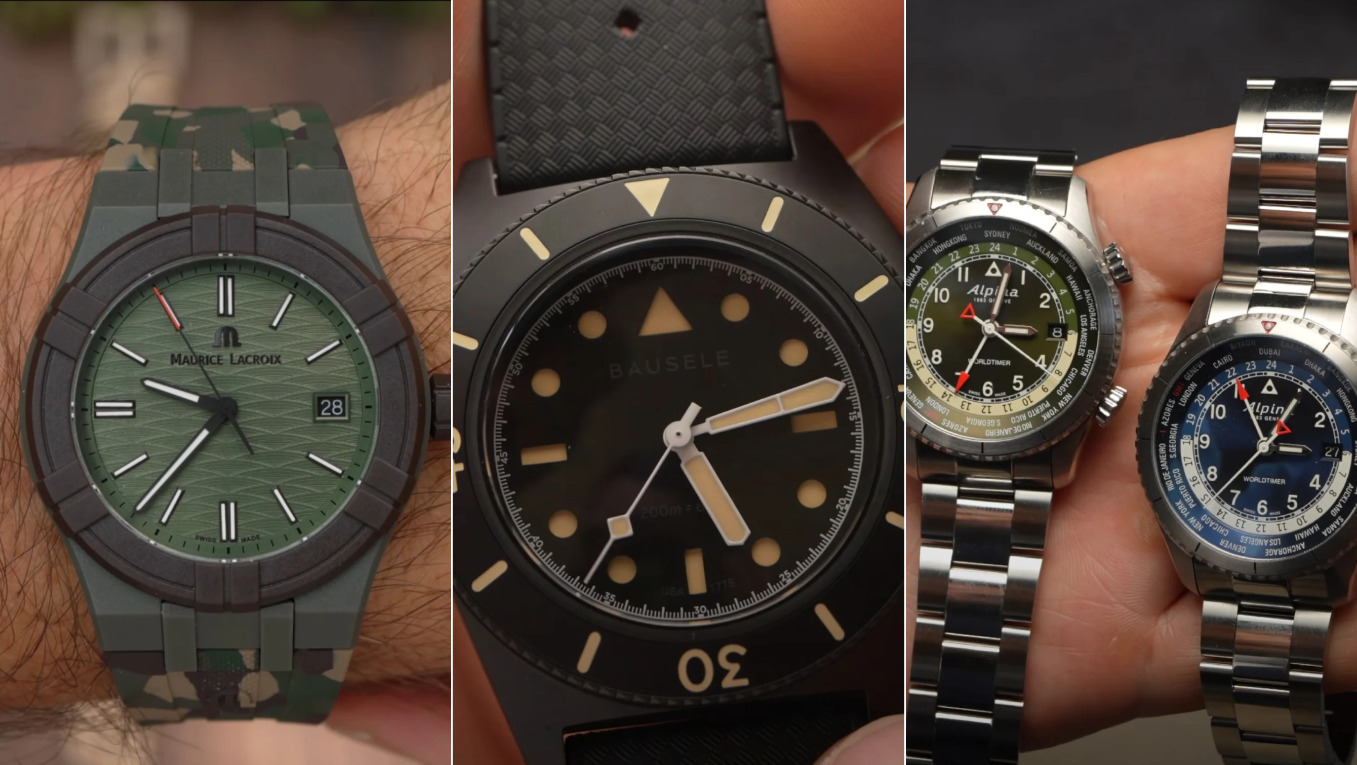 Andrew picks out three new watches under $1,000 from Geneva Watch Days