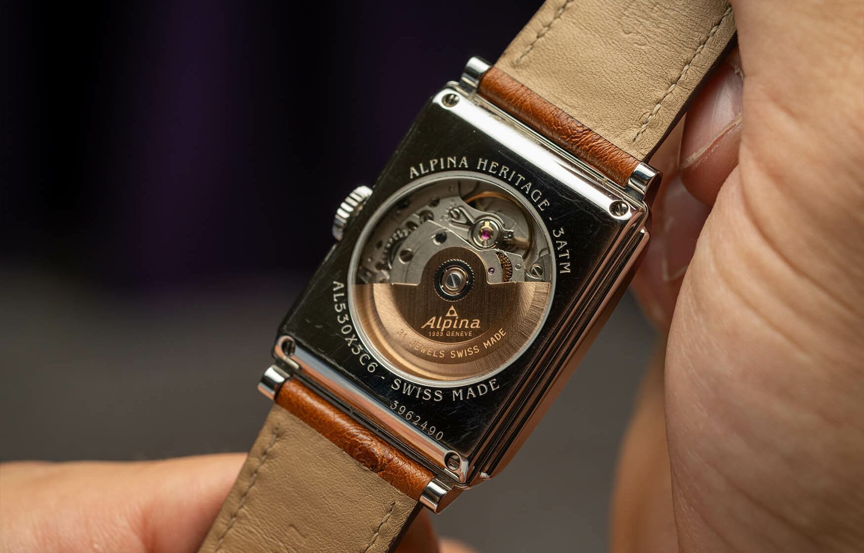 Alpina Heritage Carrée Automatic 140 Years 6