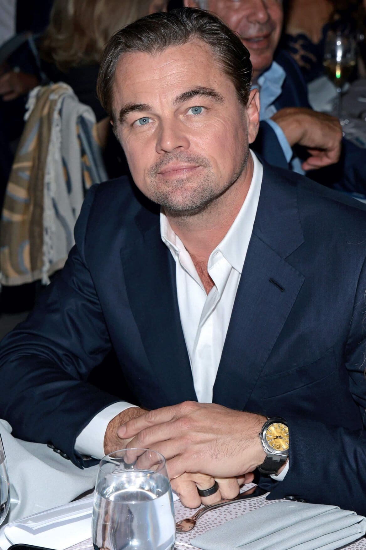 Leonardo DiCaprio wearing ID Geneve Circular S