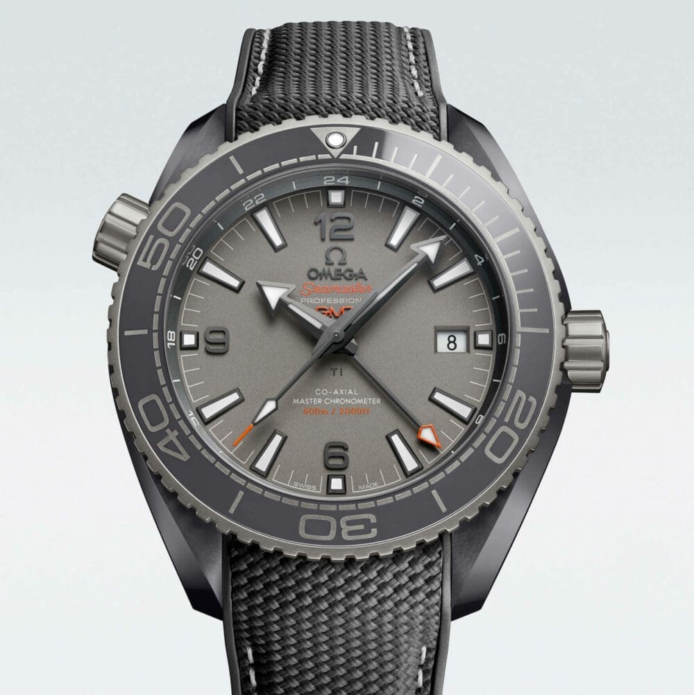 The new Omega Seamaster Planet Ocean Dark Grey removes weight, but does it add value?