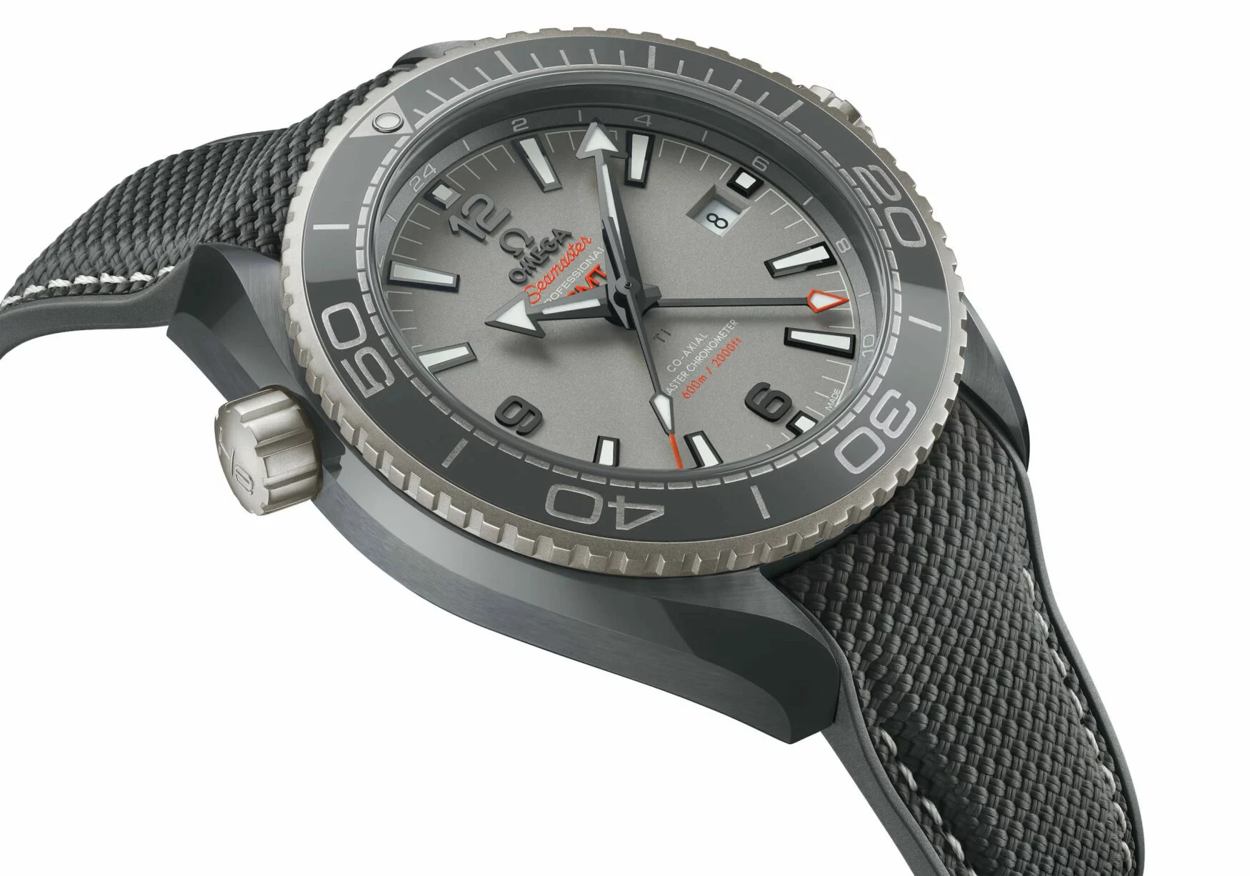 The new Omega Seamaster Planet Ocean Dark Grey removes weight but