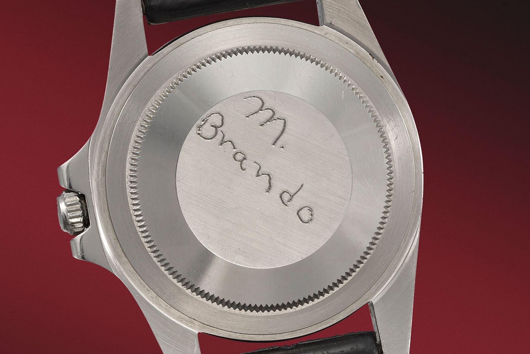 Rolex Marlon Brando Ref1675 gmt master case back