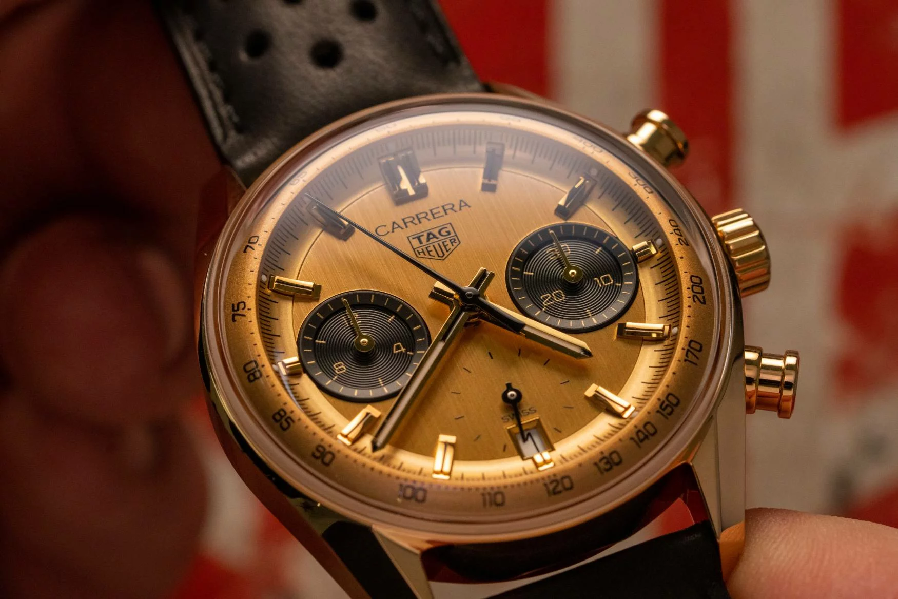 Tag heuer carrera online gold