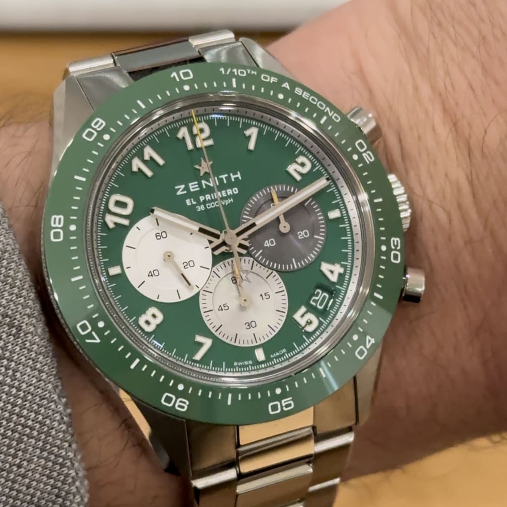 Zenith hulks out a new Chronomaster Sport with Aaron Rodgers