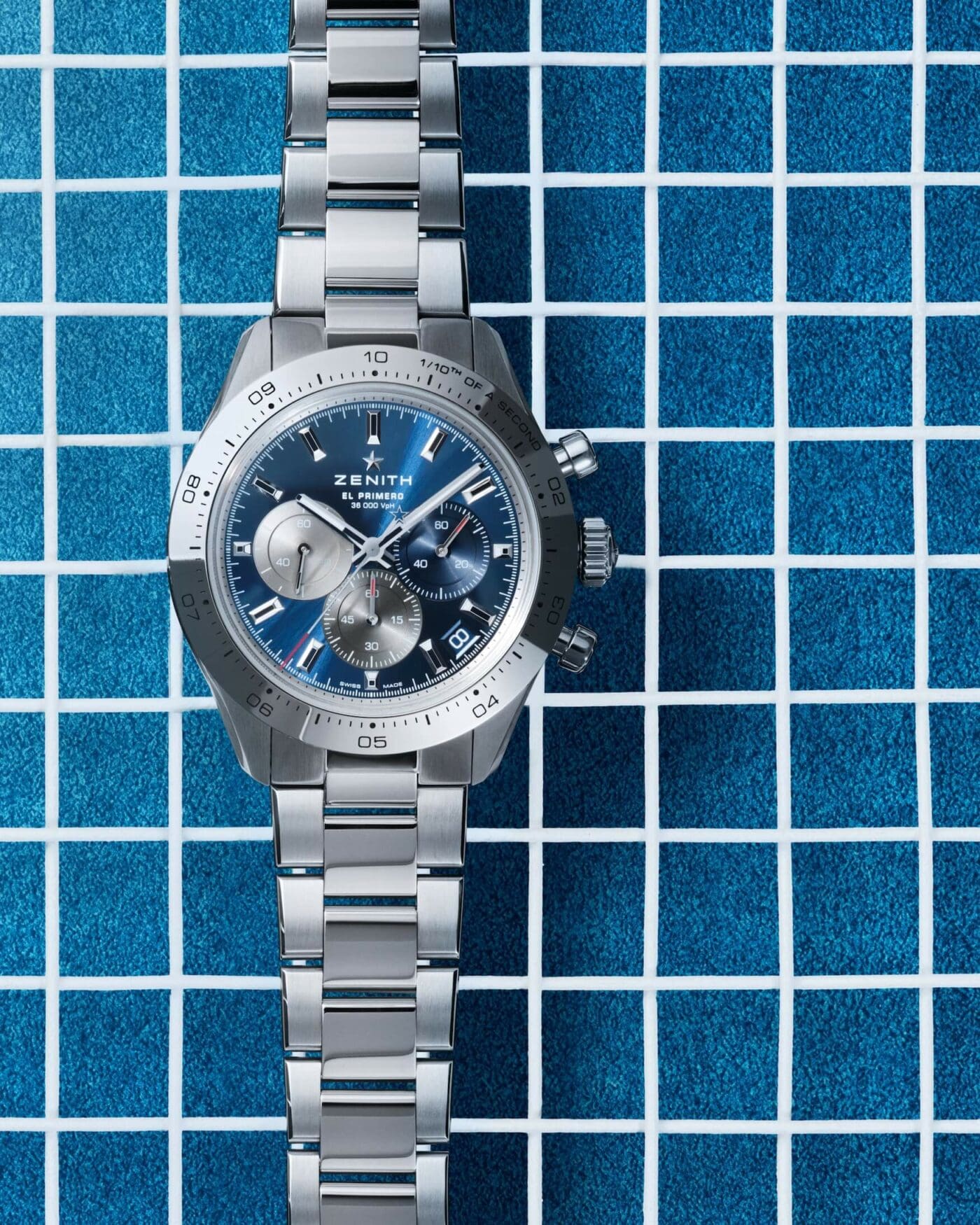 Zenith chronomaster sport blue body