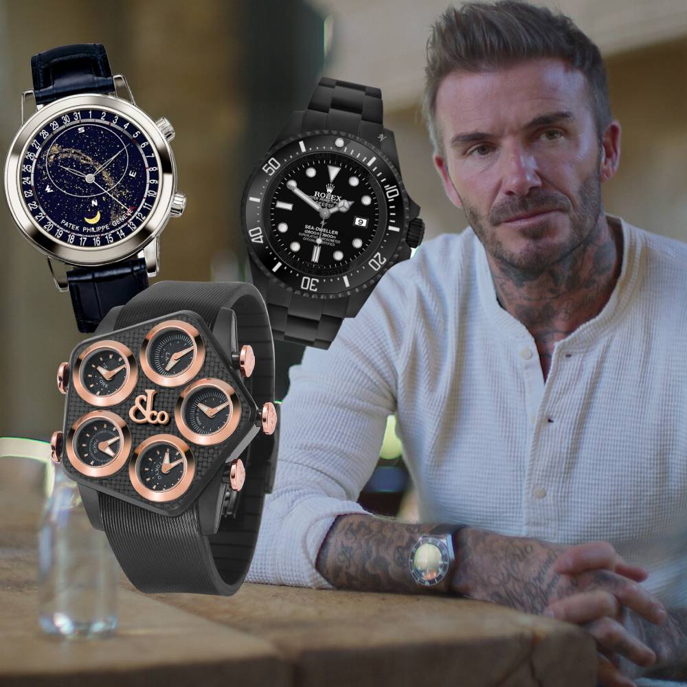The most interesting watches in David Beckham’s collection