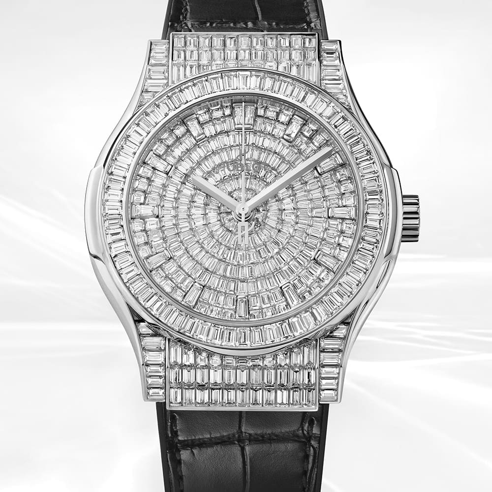 Hublot’s new Classic Fusion High Jewellery is blinged-out to the nines