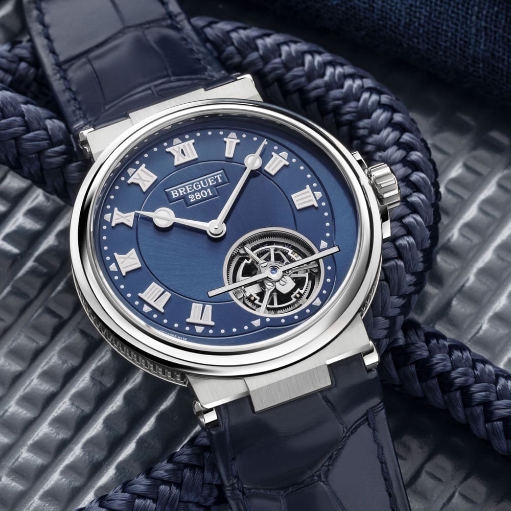 Breguet’s Marine Tourbillon 5577 is a sporty tribute to the founder’s famous complication