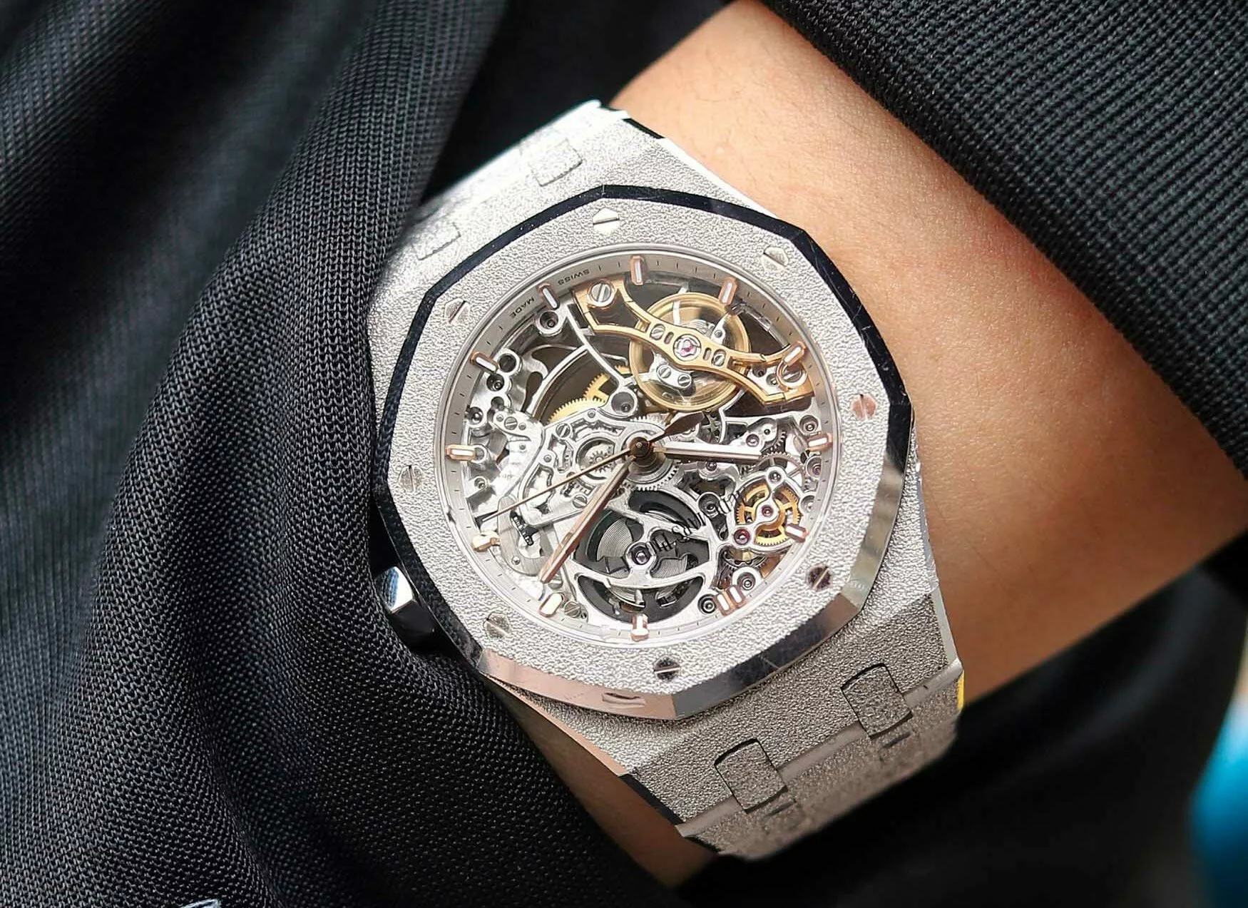 Rolex Daytona 116509 Rainbow Diamonds and Sapphires 18K White Gold Watch  MINT | eBay
