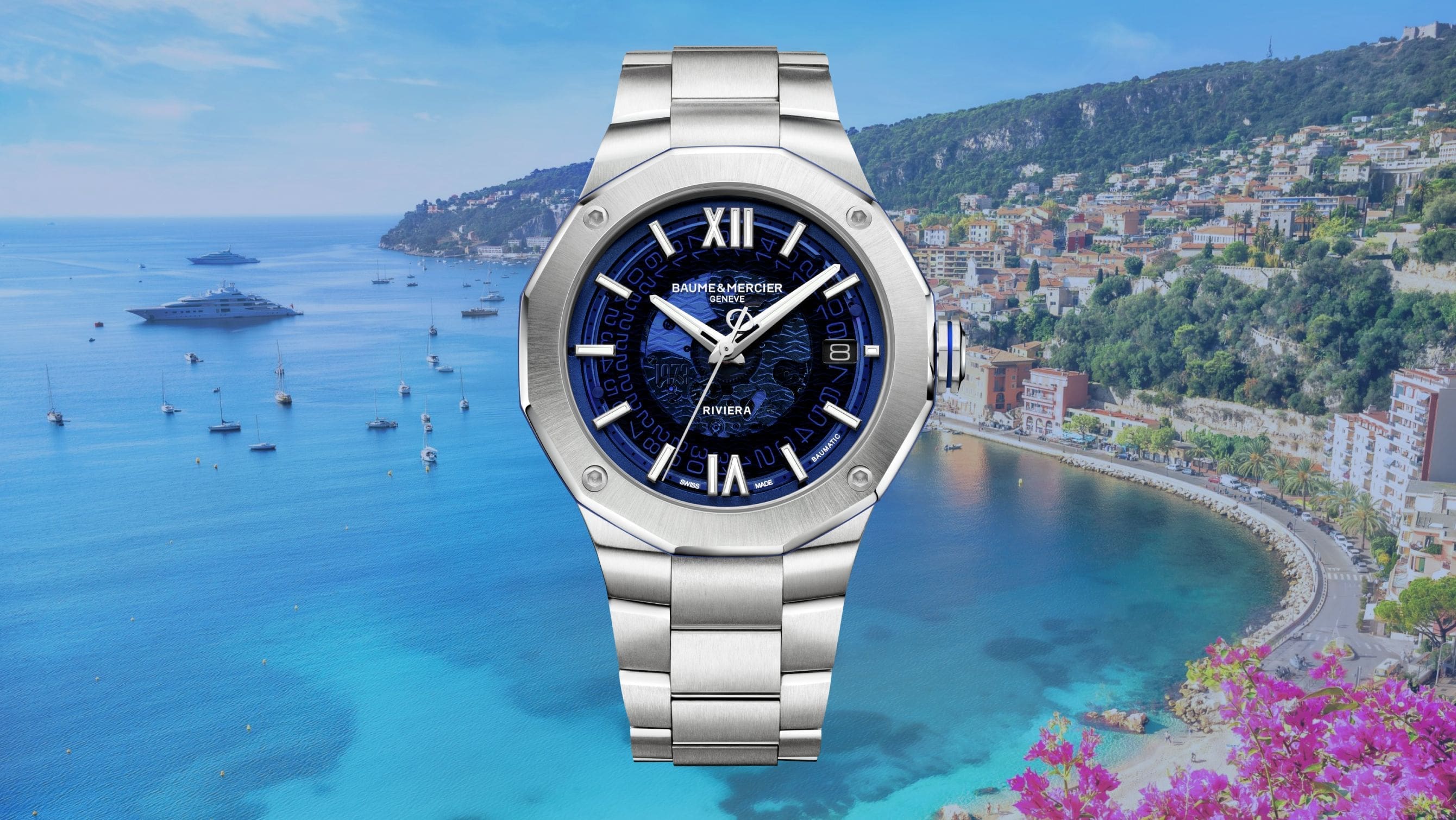 Baume & Mercier rounds off the Riviera’s 50th anniversary with a subtle commemorative special edition