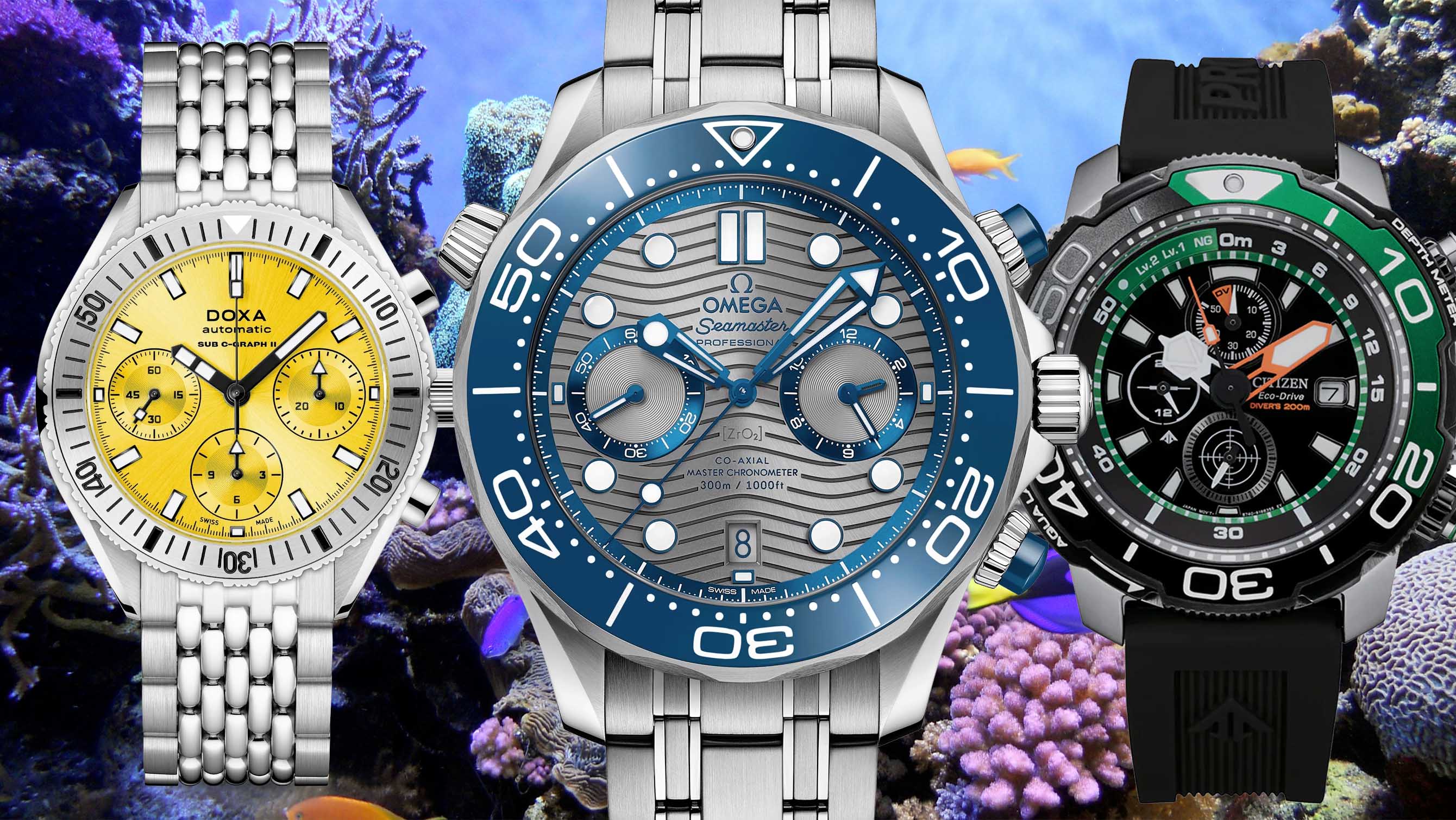 5 of the best diving chronographs