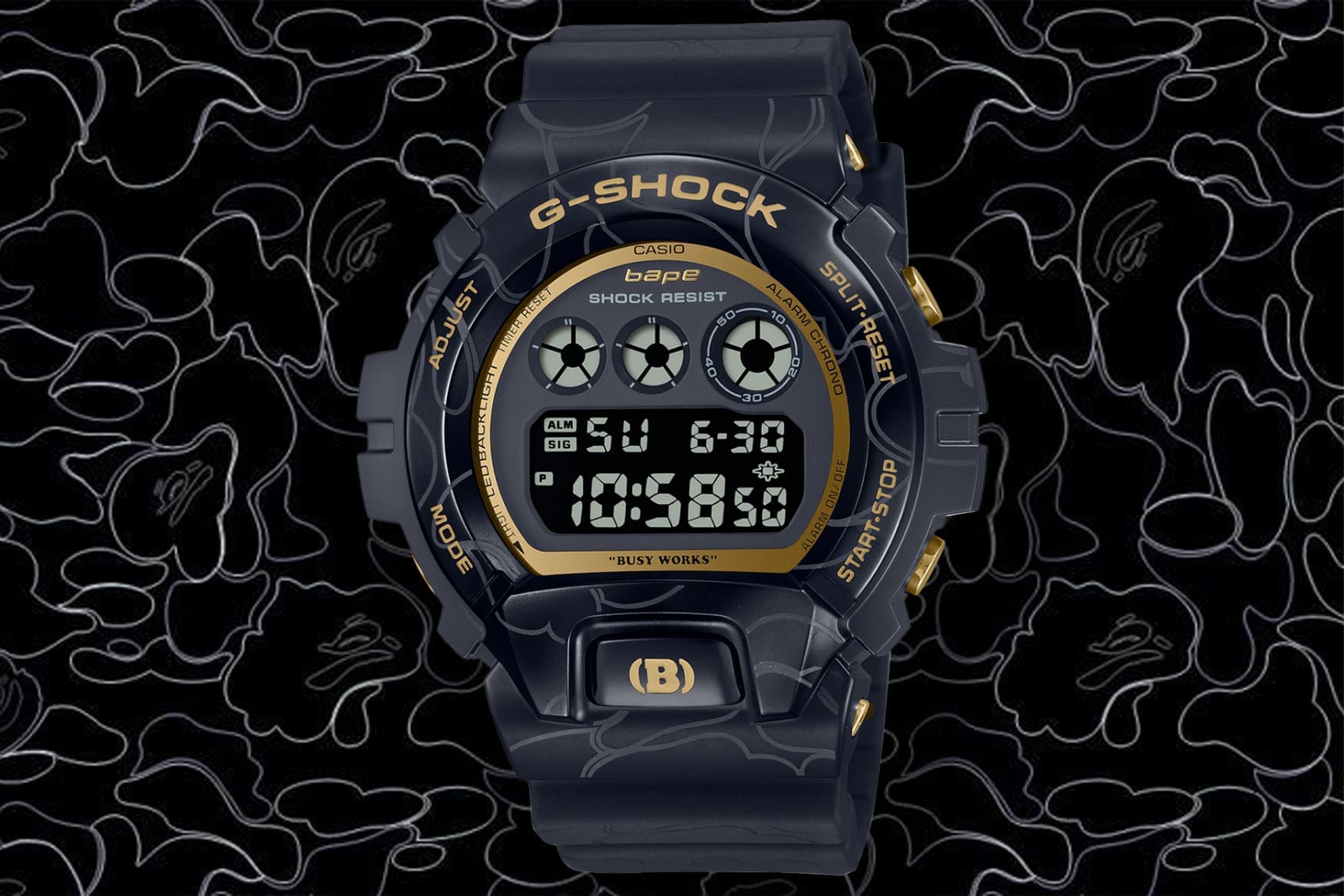 Casio G Shock Bape 30th Anniversary