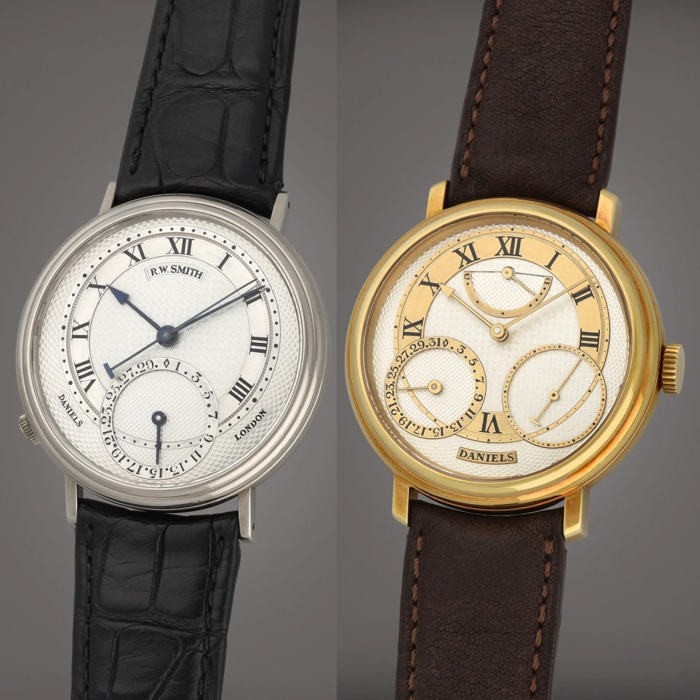 Sotheby’s sale of two George Daniels x Roger Smith watches had a record-breaking result