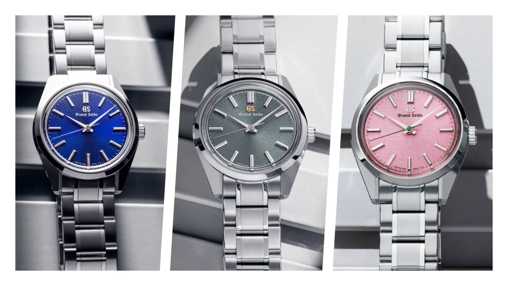 The Grand Seiko 36.5mm 44GS range expands with three new U.S. exclusive references (SBGW309, SBGW311, SBGW313)