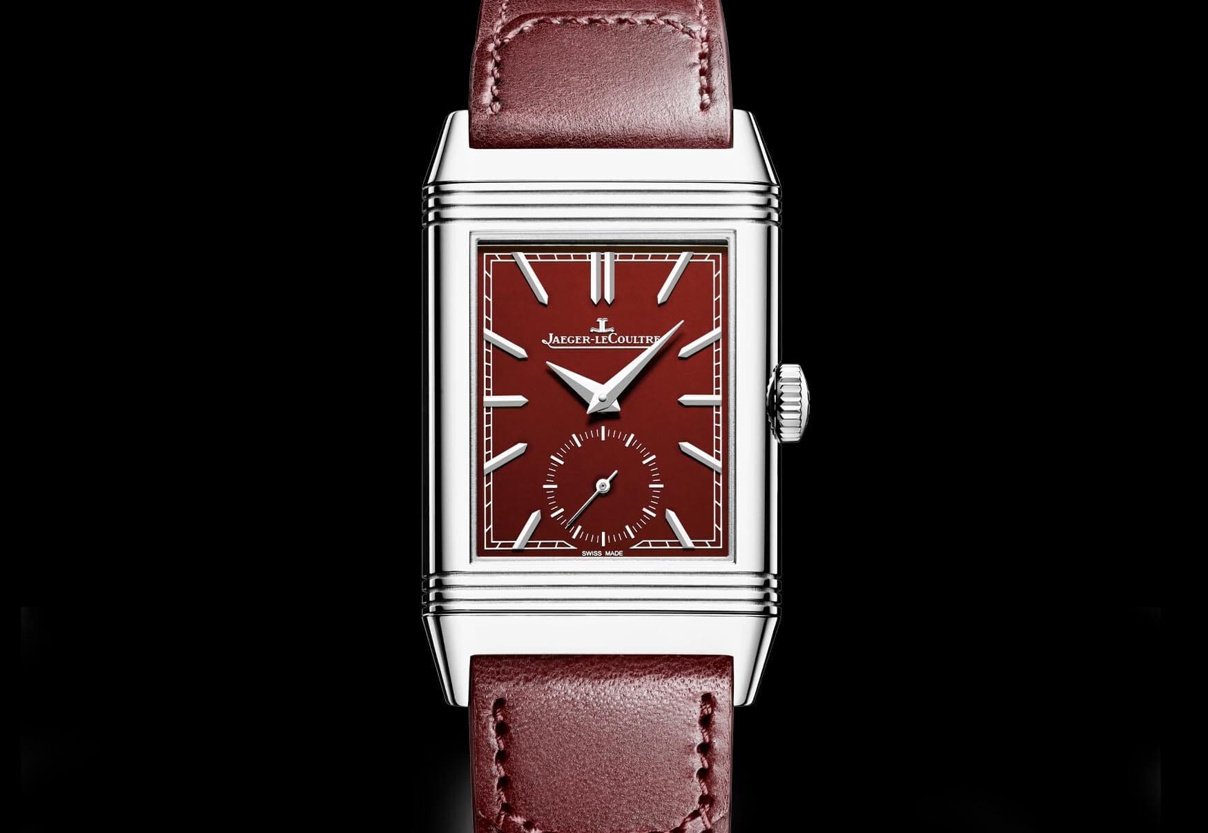 Jeager LeCoultre Reverso Tribute Small Seconds Red