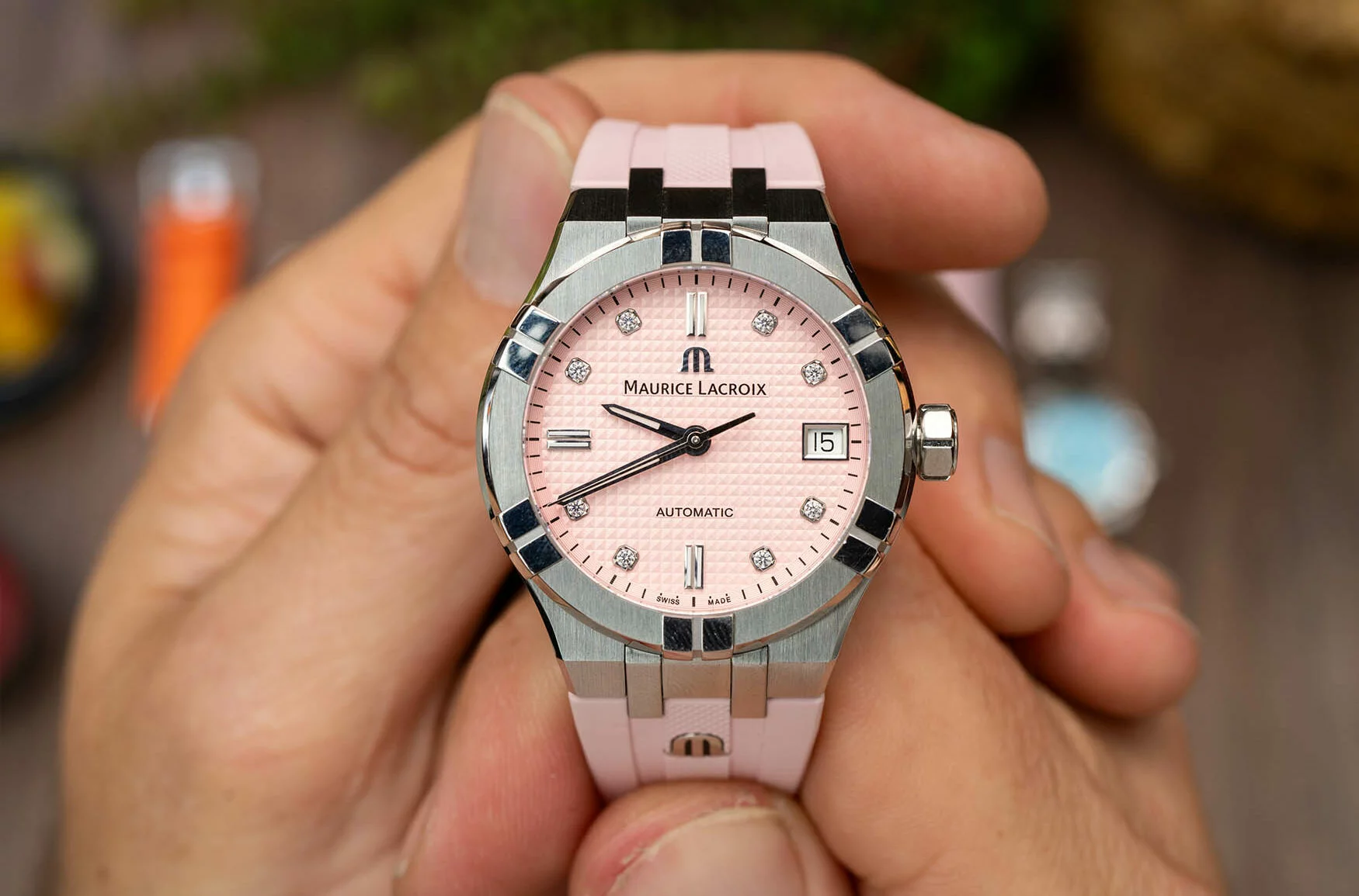 aiko AIKON AUTOMATIC TITANIUM CHRONOGRAPH - AIKON collection