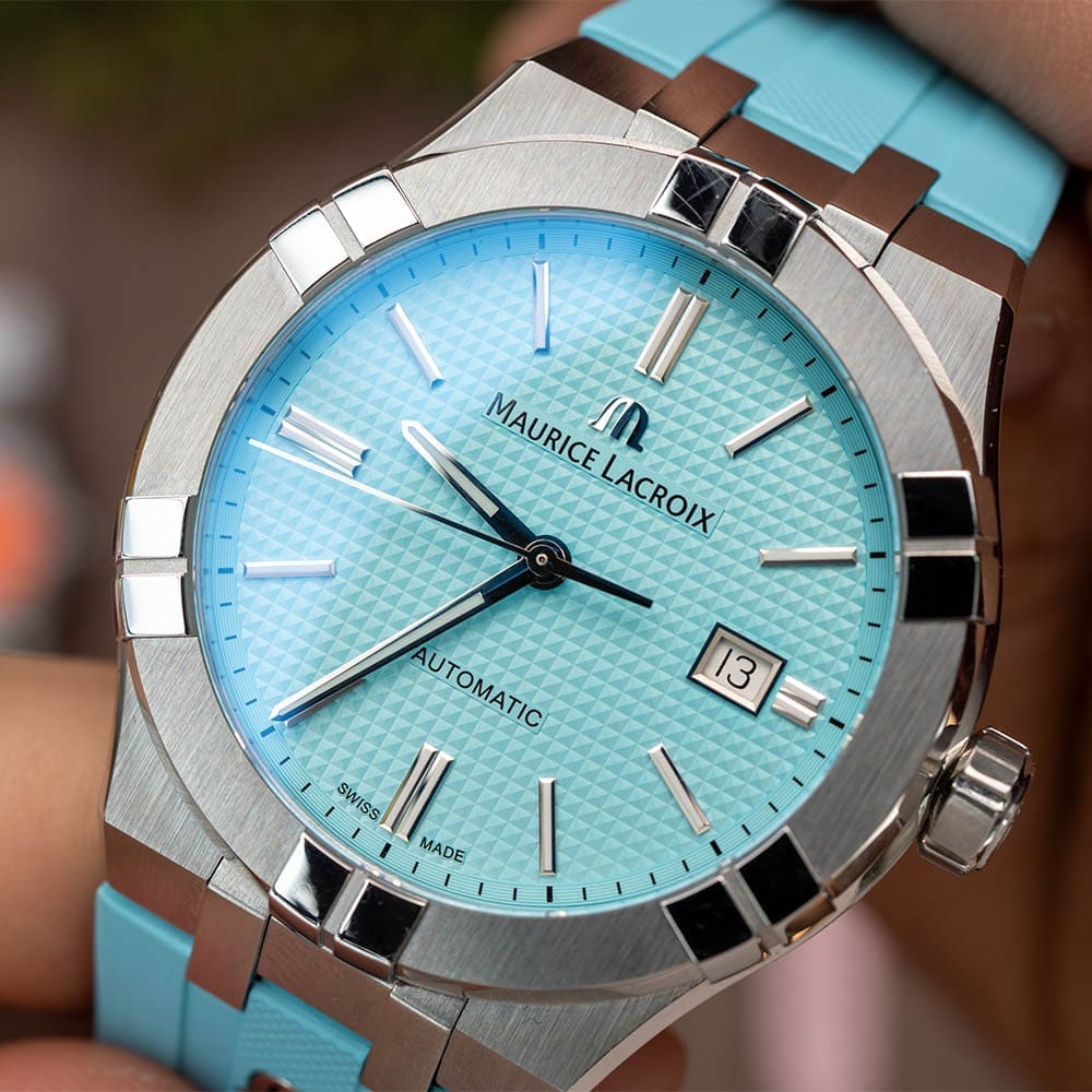The Maurice Lacroix Aikon Summer collection is beach-ready for all wrists
