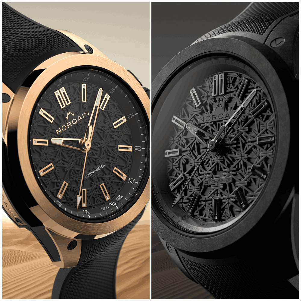 Norqain release their most luxurious watch yet, the Wild One Gold, as well as the murdered-out Wild One All Black